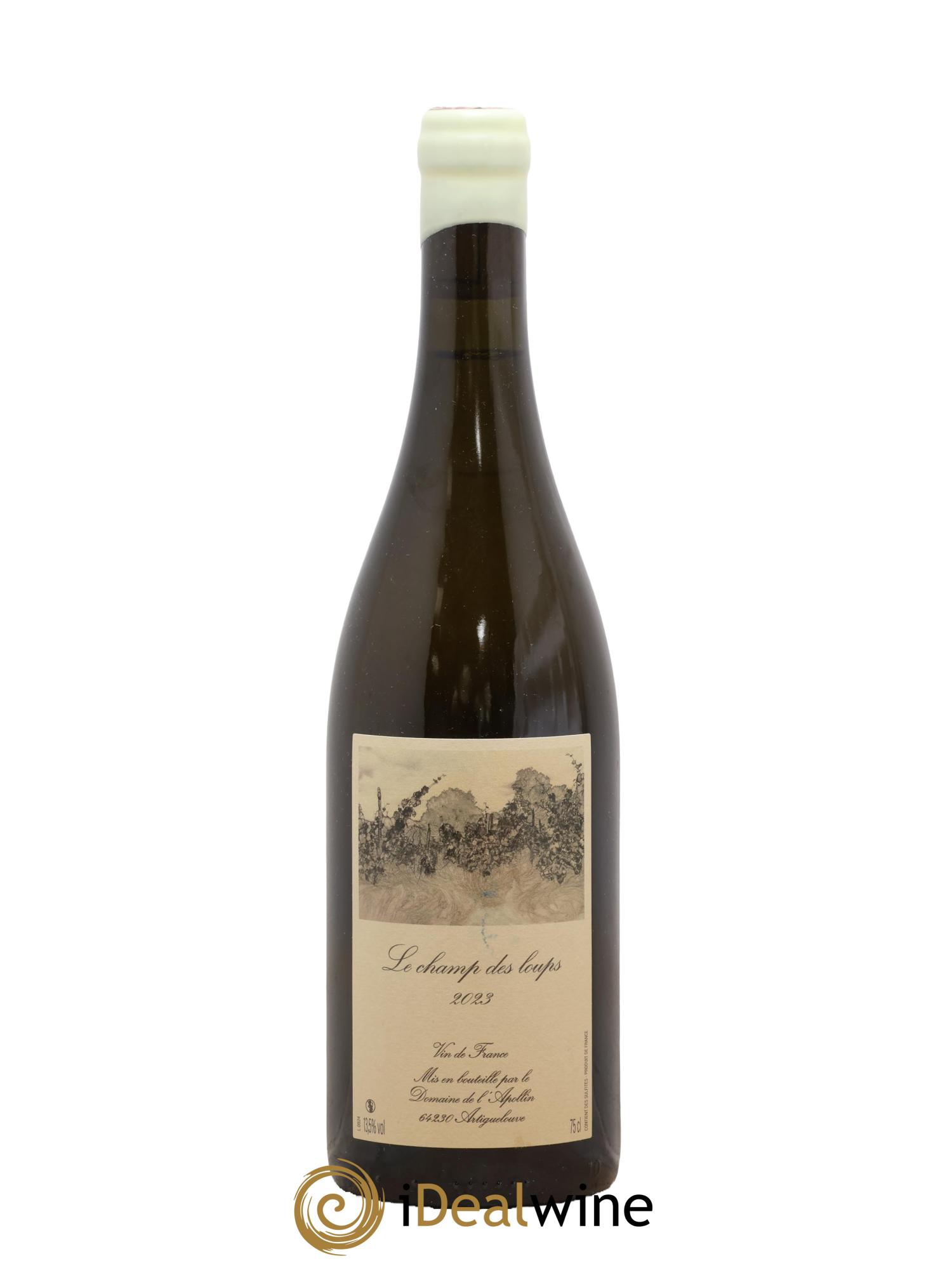 Vin de France Le Champ des Loups Domaine de l'Apollin - Florent Foury 2023 - Posten von 1 Flasche - 0