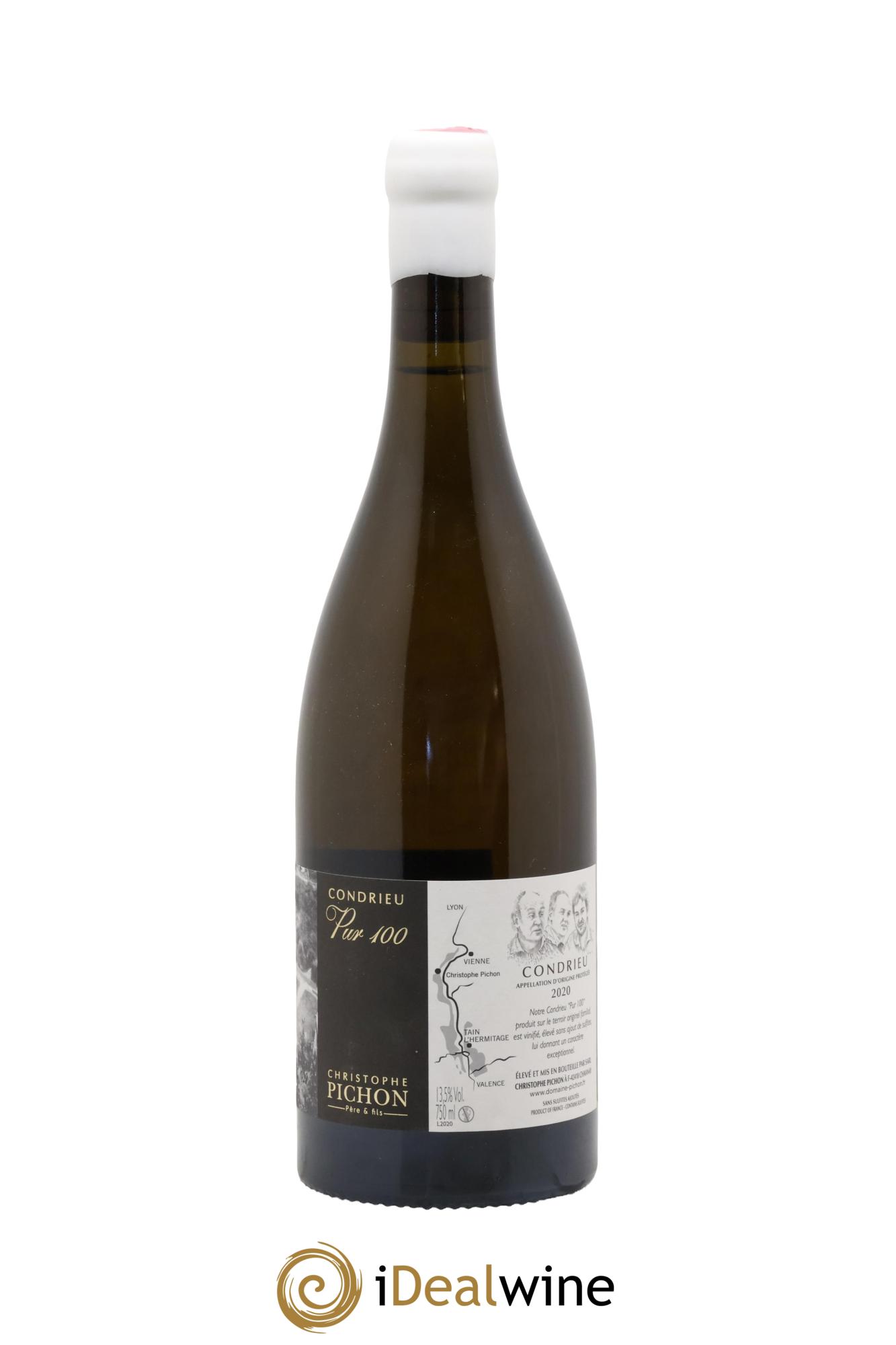 Condrieu Pur 100 Christophe Pichon 2020 - Lotto di 1 bottiglia - 1