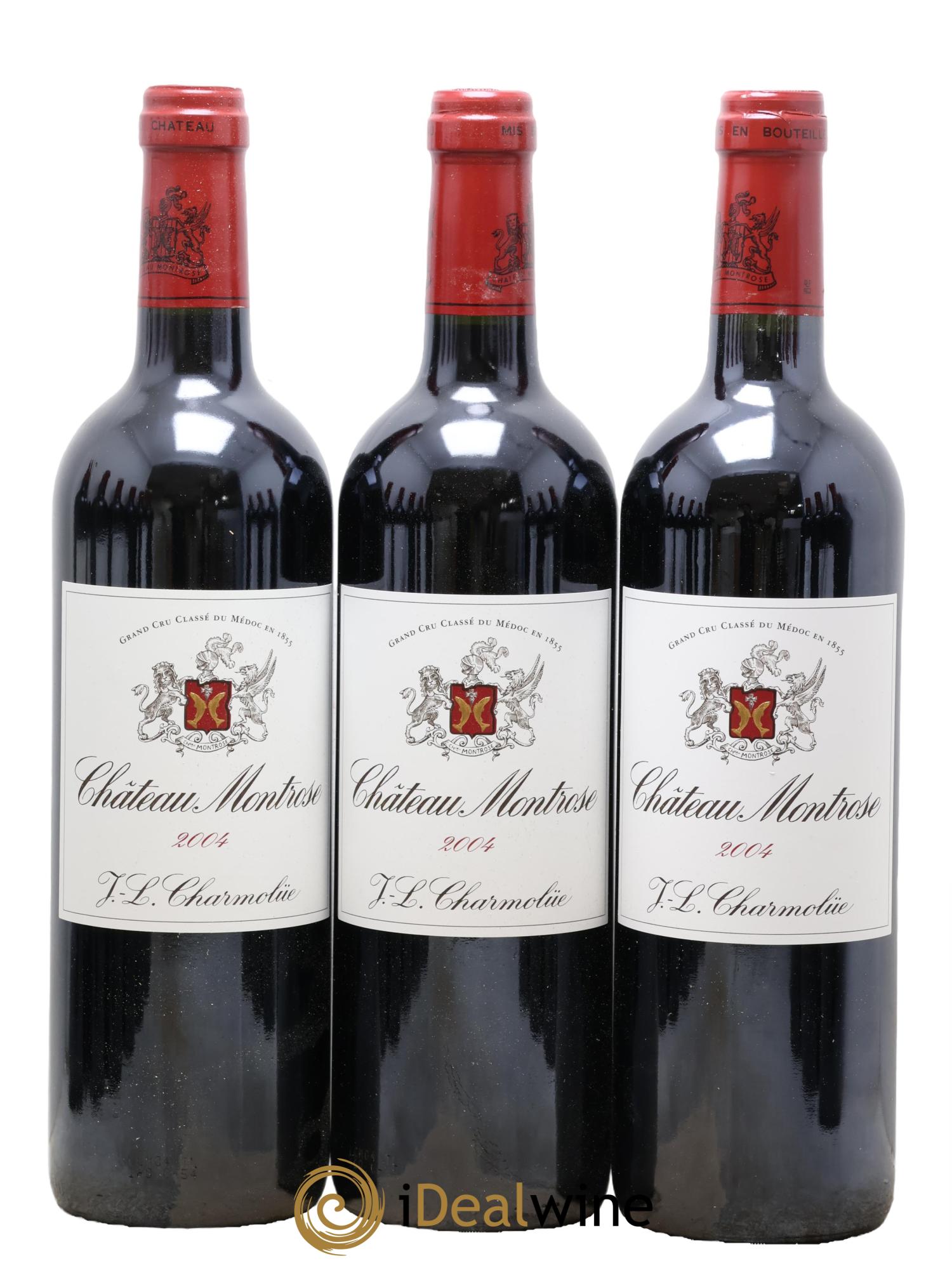 Château Montrose 2ème Grand Cru Classé  2004 - Lotto di 12 bottiglie - 1