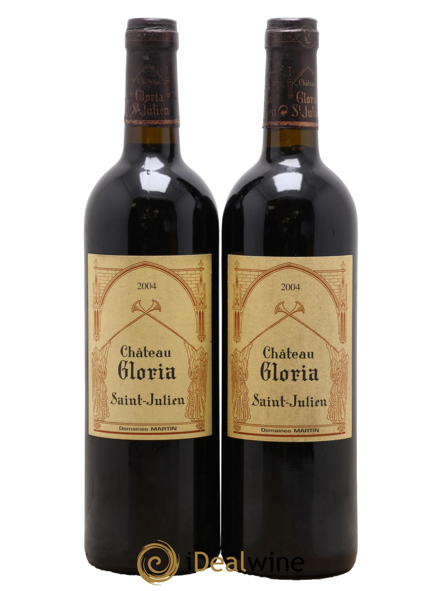 Château Gloria 2004 - Lot de 2 bouteilles - 0