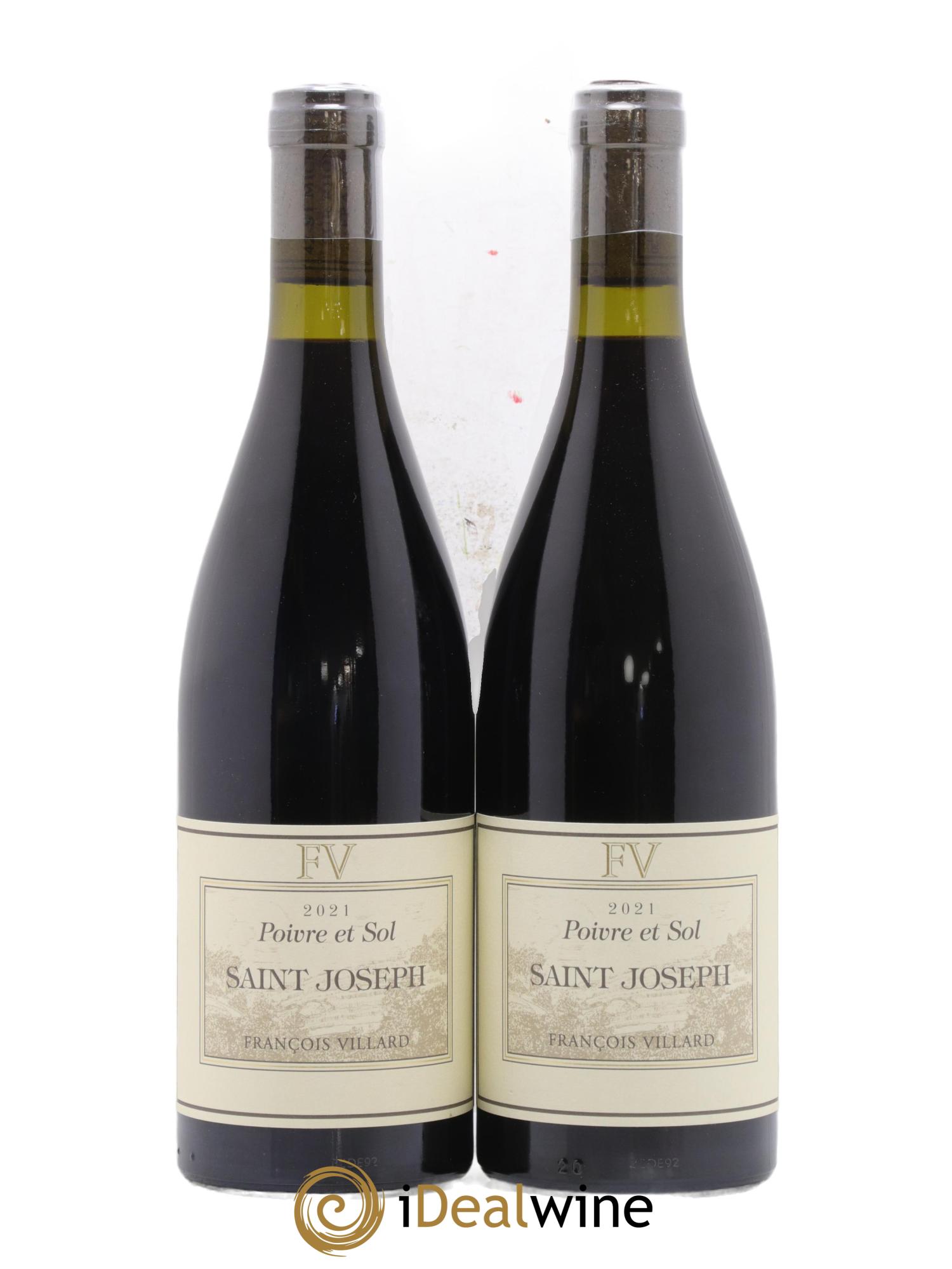 Saint-Joseph Poivre et Sol François Villard 2021 - Lot de 2 bouteilles - 0