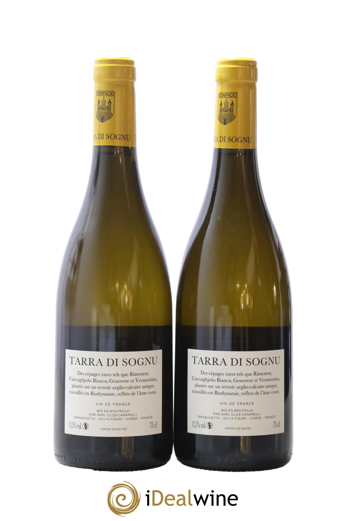 Vin de France Tarra di Sognu Clos Canarelli 2022 - Lot of 2 bottles - 1