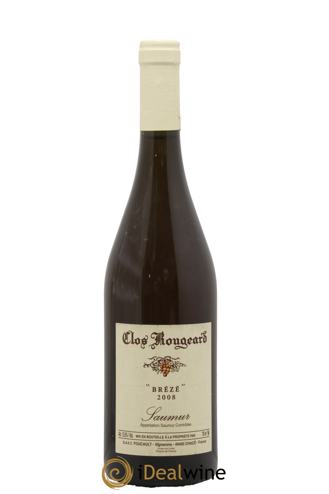 Saumur Brézé Clos Rougeard 2008 - Lotto di 1 bottiglia - 0