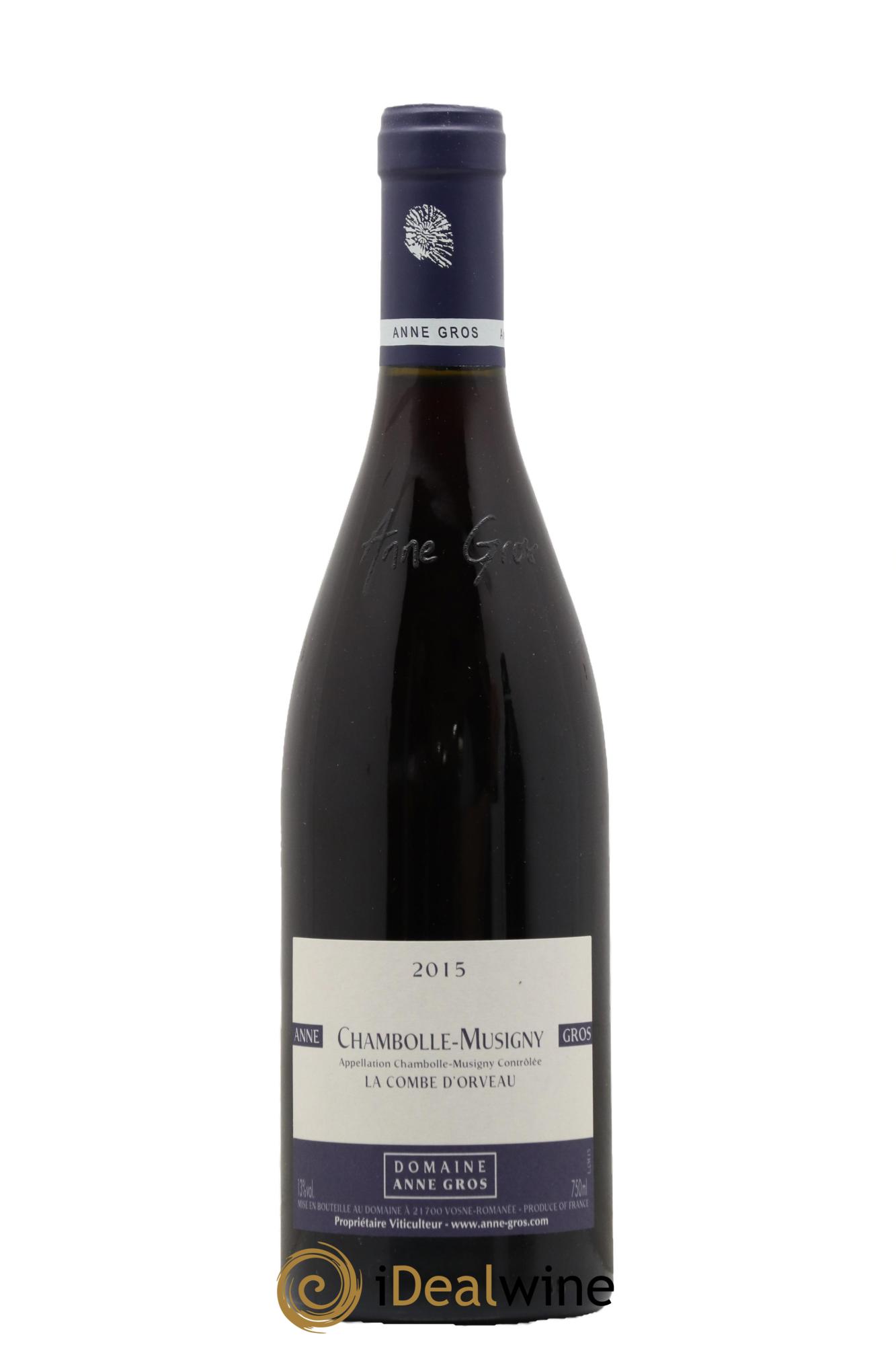 Chambolle-Musigny La Combe d'Orveau Anne Gros 2015 - Lot de 1 bouteille - 0