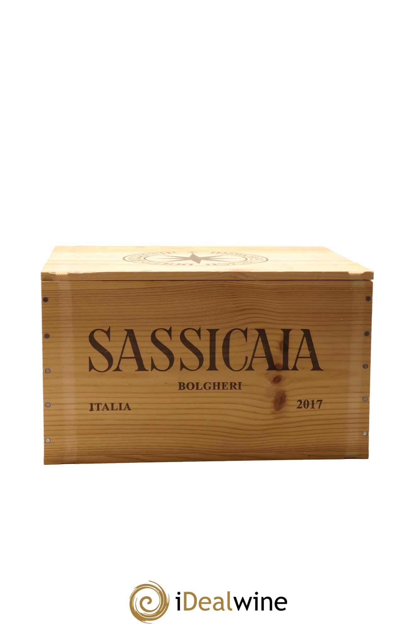 Bolgheri DOC Sassicaia Tenuta San Guido 2017 - Lotto di 6 bottiglie - 6