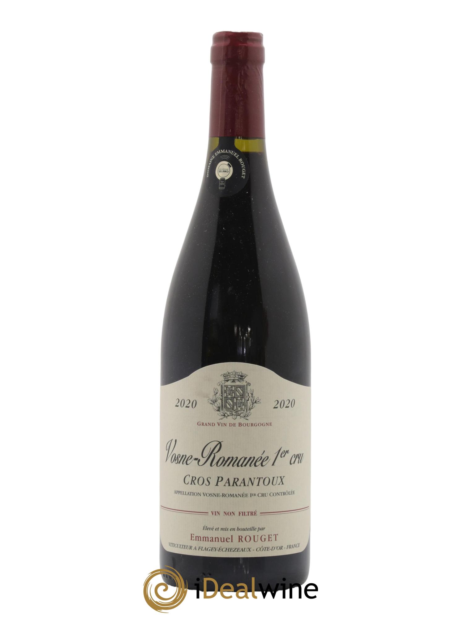 Vosne-Romanée 1er Cru Cros Parantoux Emmanuel Rouget 2020 - Lot de 1 bouteille - 0