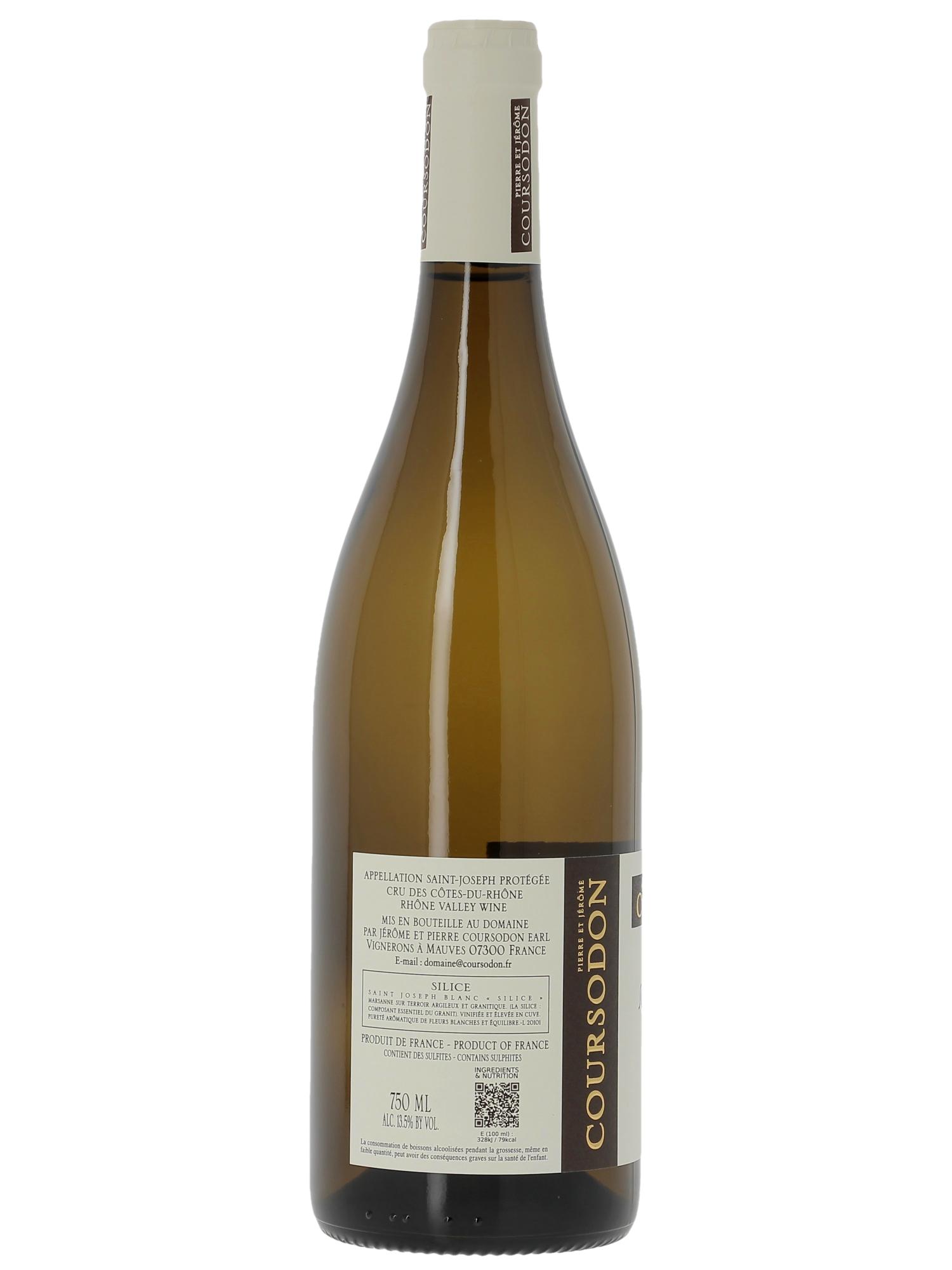 Saint-Joseph Silice Pierre et Jérôme Coursodon  2025 - Lot of 1 bottle - 1
