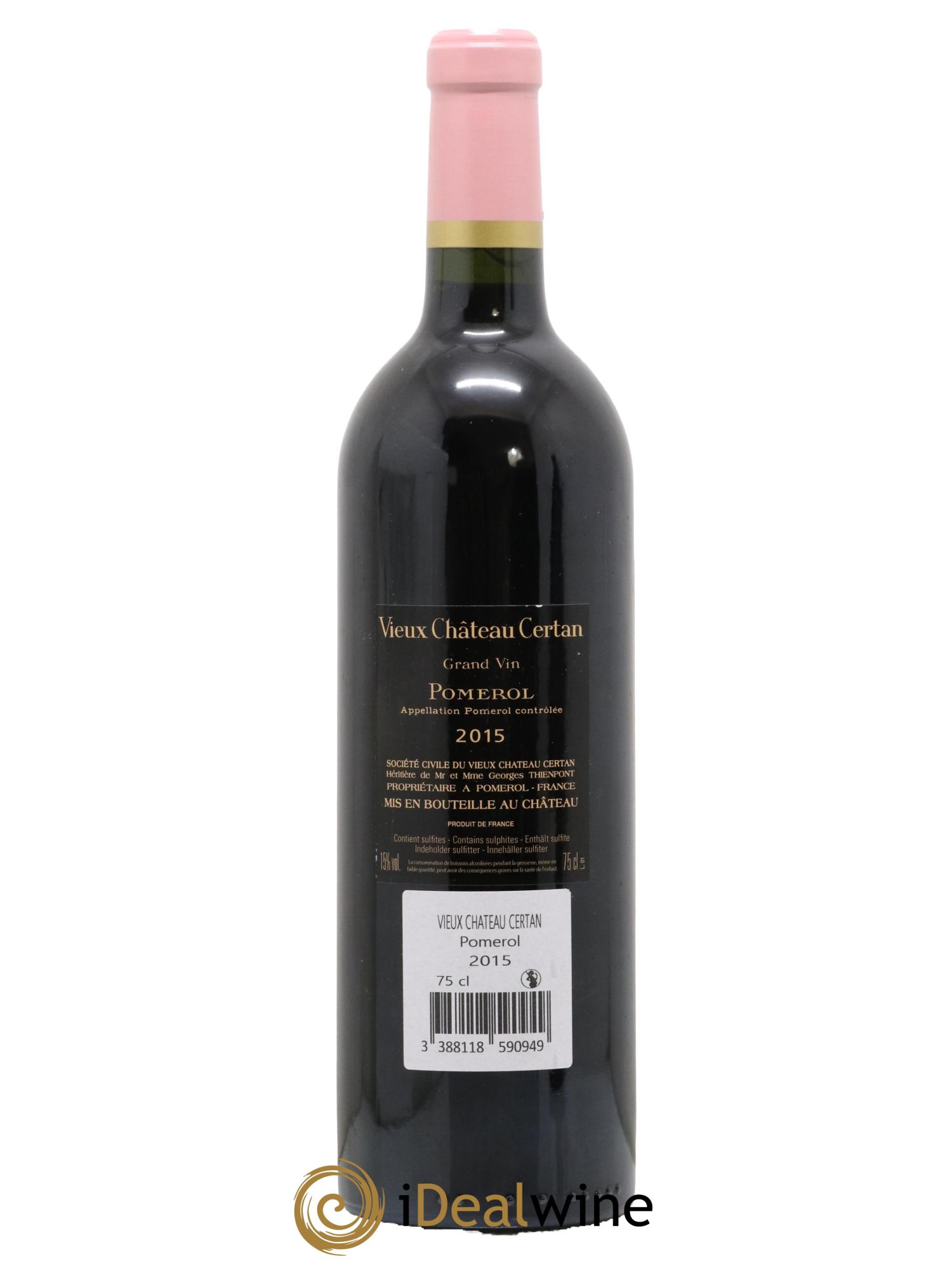 Vieux Château Certan 2015 - Posten von 1 Flasche - 1