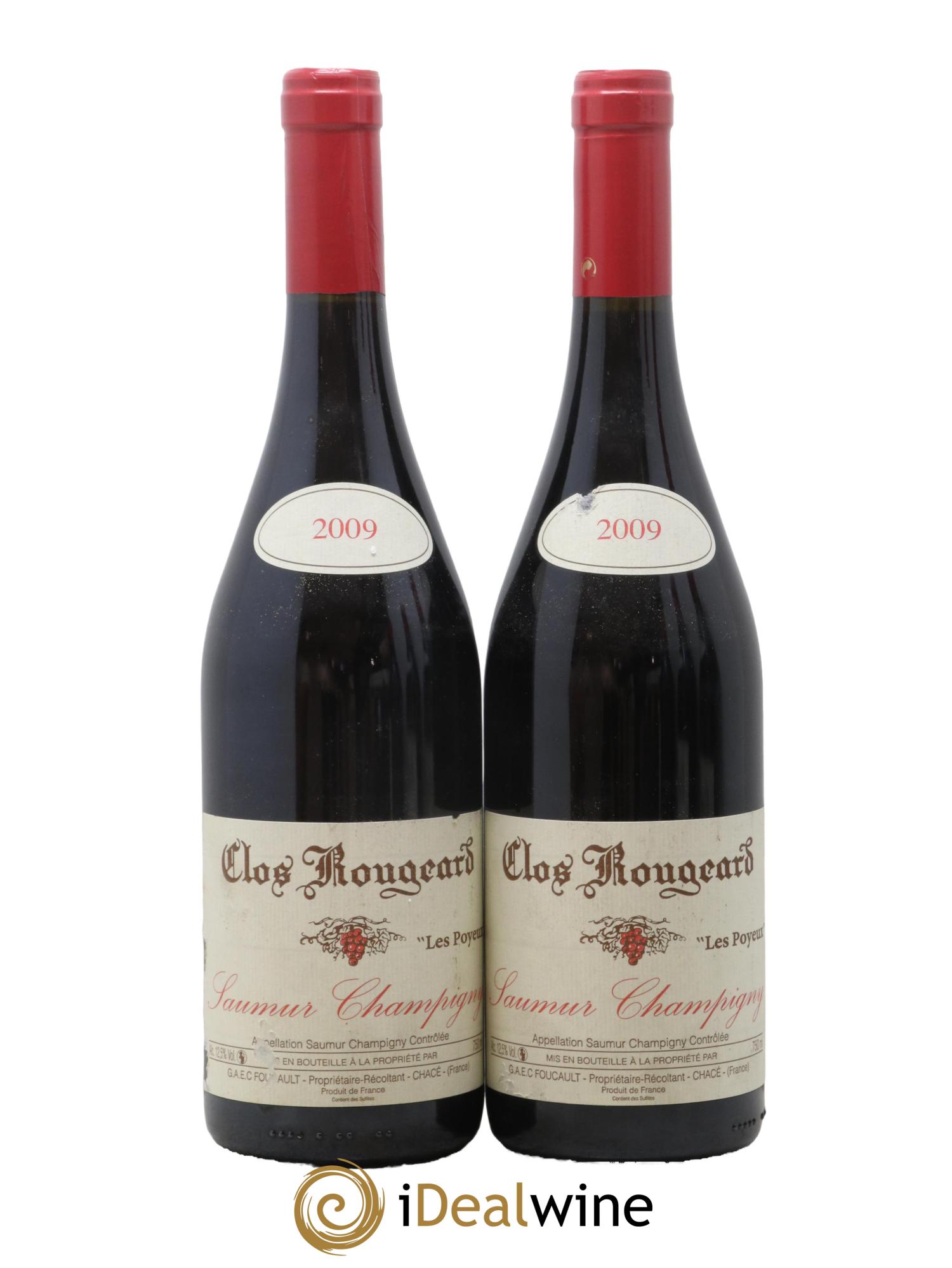 Saumur-Champigny Les Poyeux Clos Rougeard 2009 - Lot de 2 bouteilles - 0