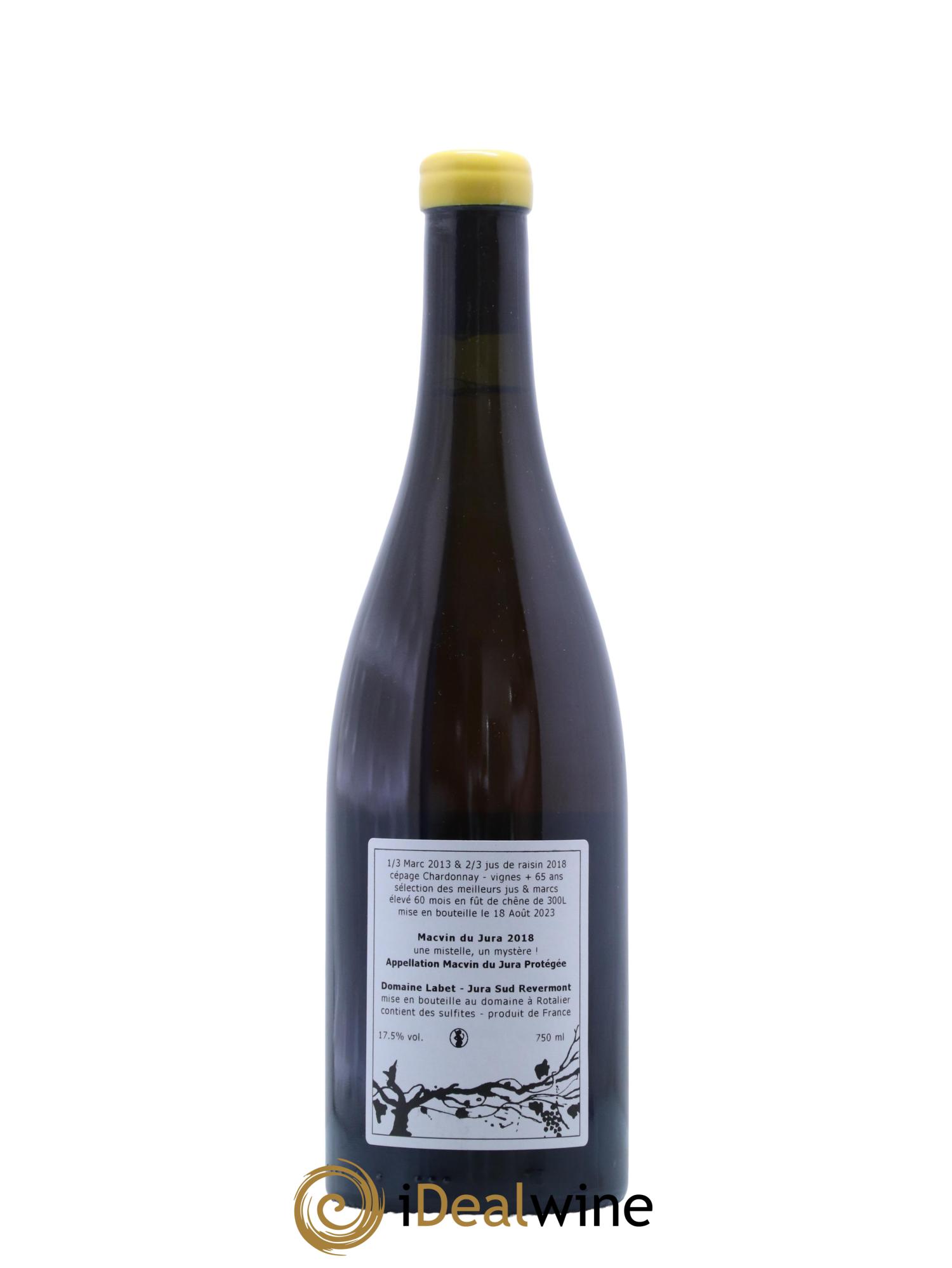 Macvin du Jura Romain - Julien - Charline Labet 2018 - Lot de 1 bouteille - 1