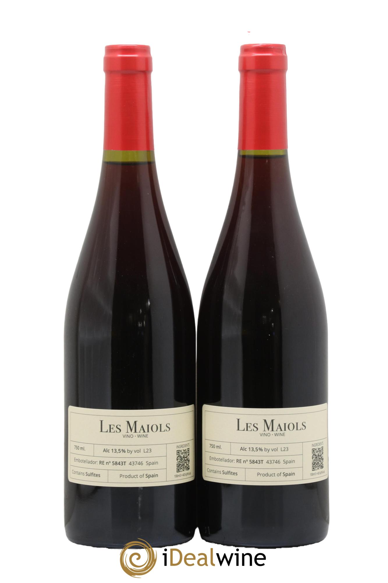 Viño de España Celler Joan d'Anguera Les Maiols 2023 - Lotto di 2 bottiglie - 1