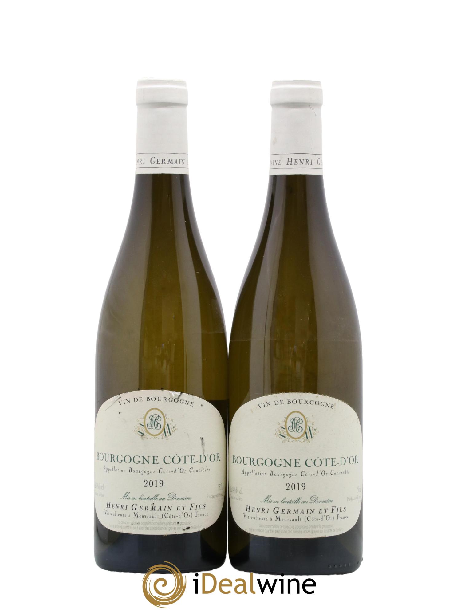 Bourgogne Cote d Or Domaine Henri Germain 2019 - Lot de 2 bouteilles - 0