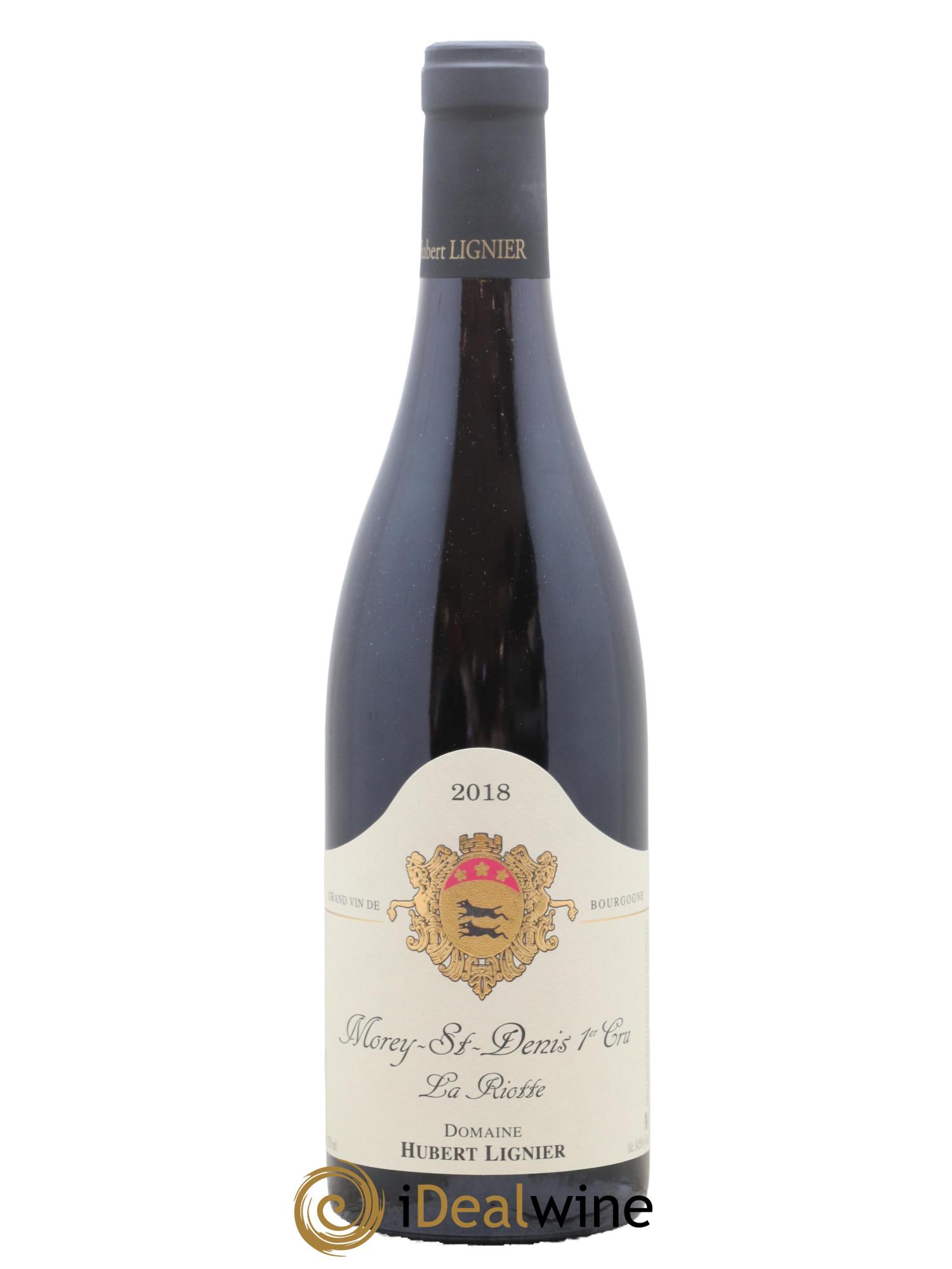 Morey-Saint-Denis 1er Cru La Riotte Hubert Lignier (Domaine) 2018 - Lot de 1 bouteille - 0