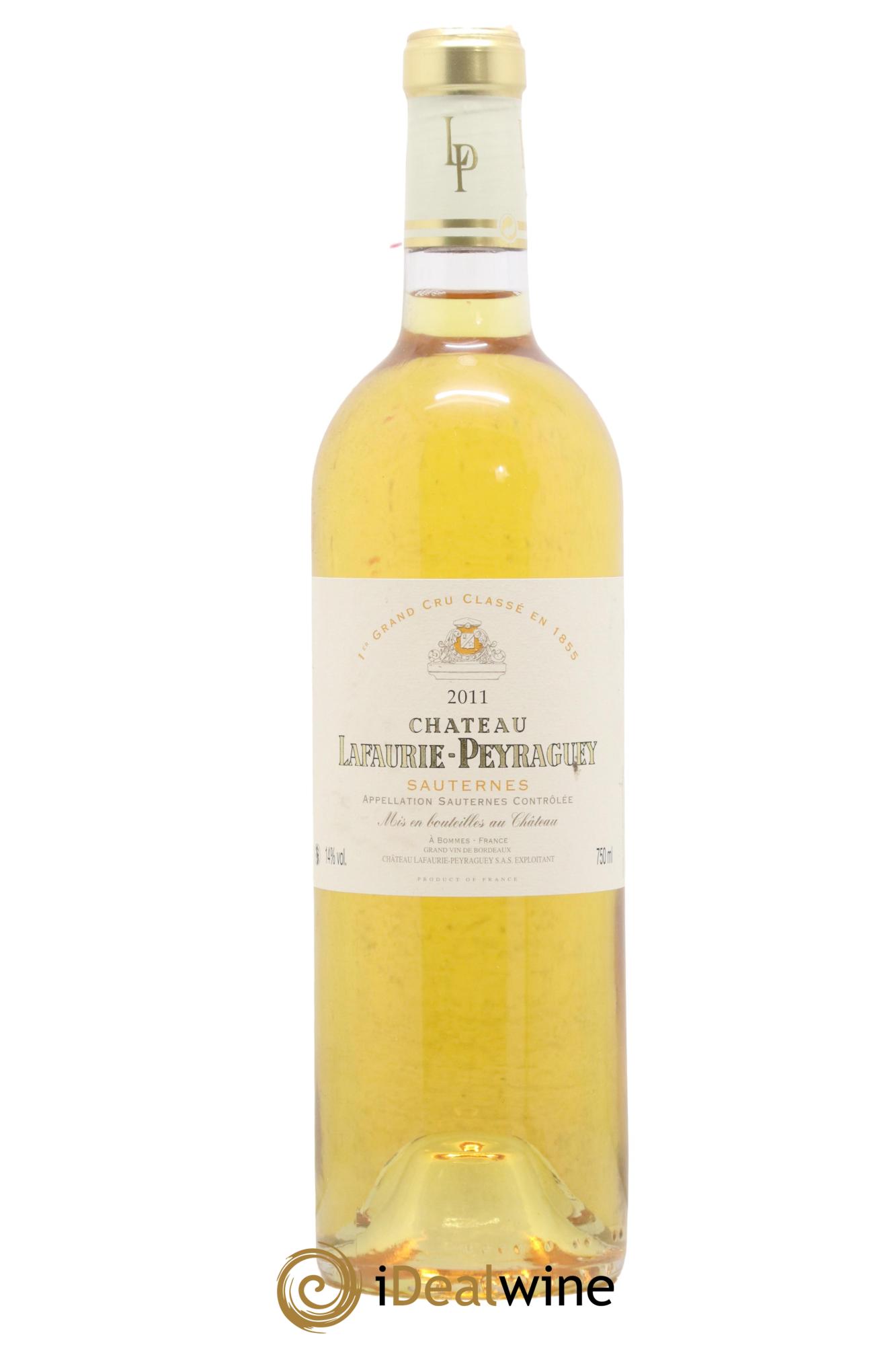 Château Lafaurie-Peyraguey 1er Grand Cru Classé 2011 - Lot de 1 bouteille - 0