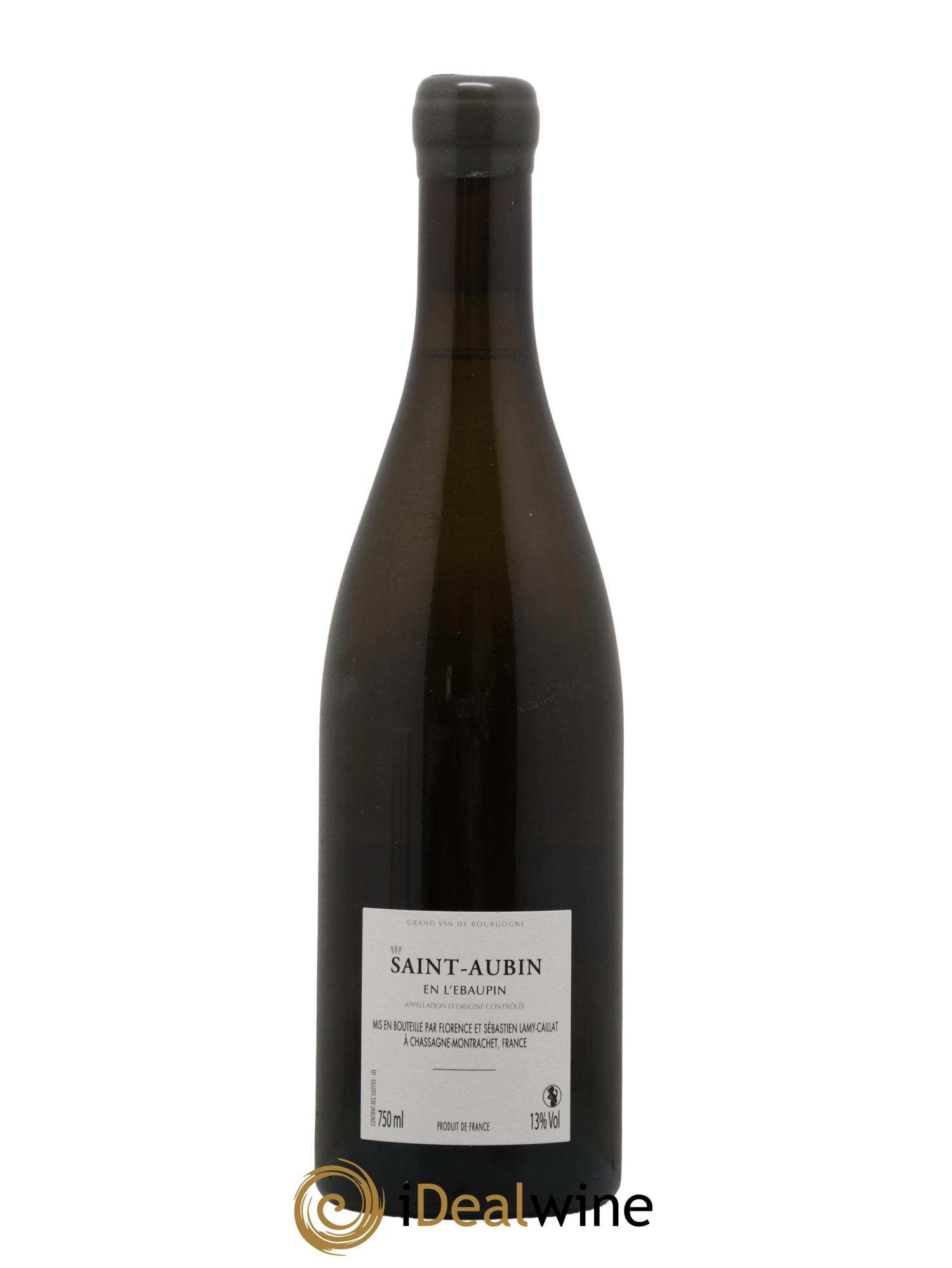 Saint-Aubin En l'Ebaupin Lamy-Caillat (Domaine) 2020 - Lot de 1 bouteille - 1