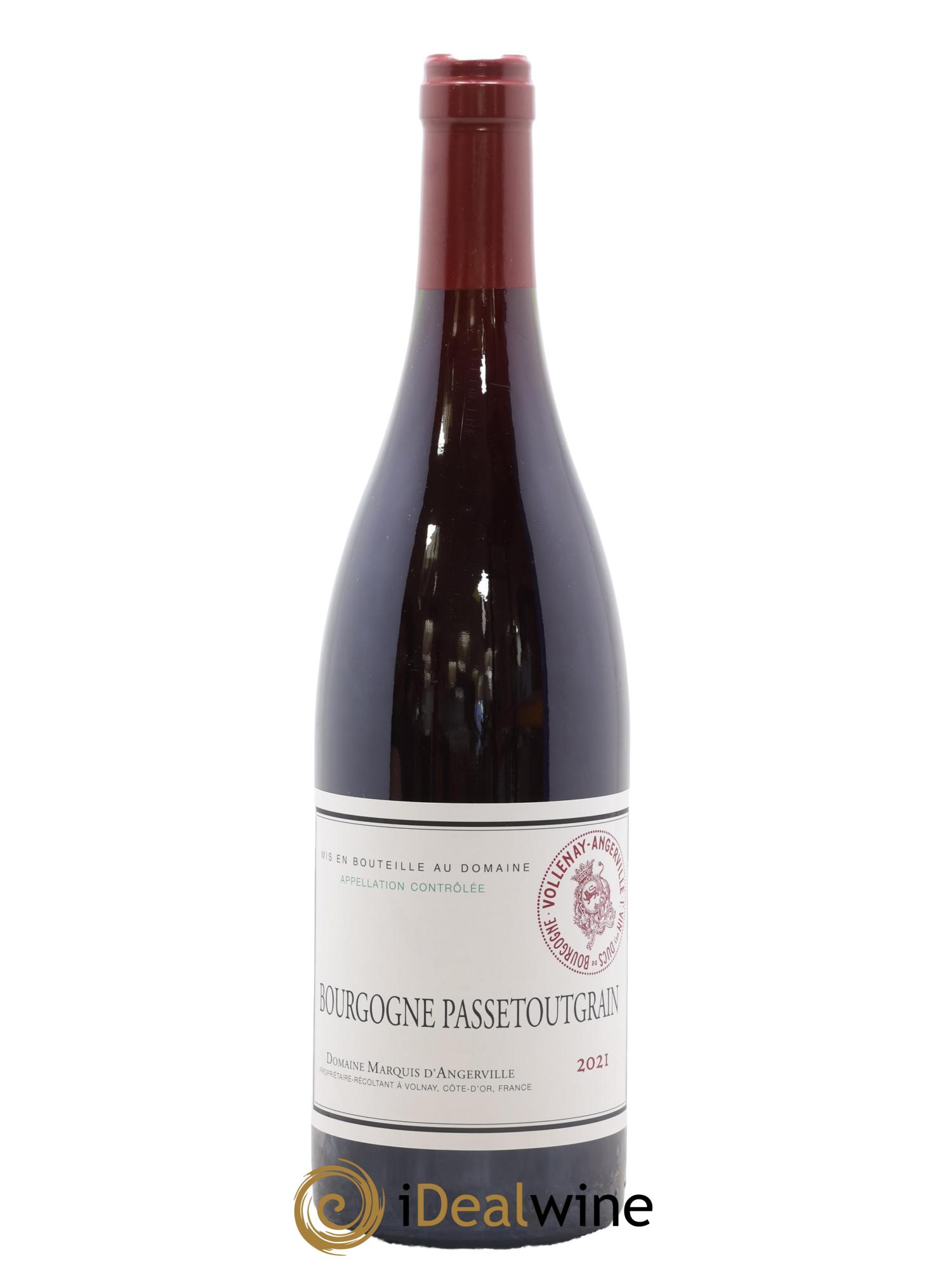 Bourgogne Passetoutgrain Marquis d'Angerville (Domaine) 2021 - Lotto di 1 bottiglia - 0