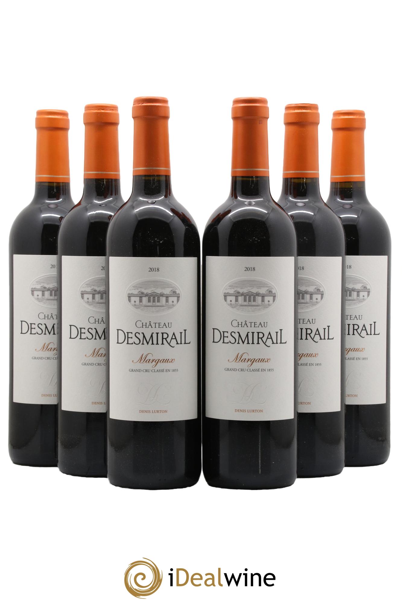 Château Desmirail 3ème Grand Cru Classé 2018 - Lotto di 6 bottiglie - 0