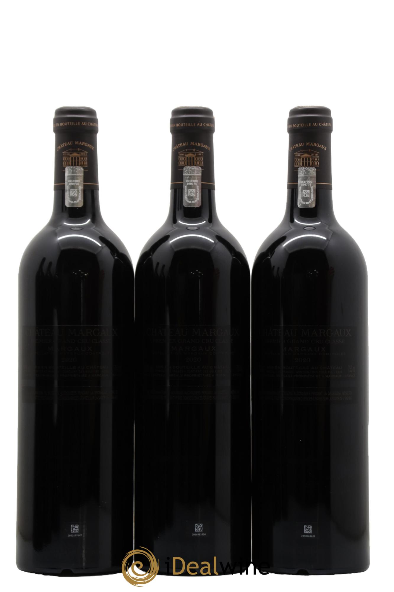 Château Margaux 1er Grand Cru Classé 2020 - Lot de 6 bouteilles - 4