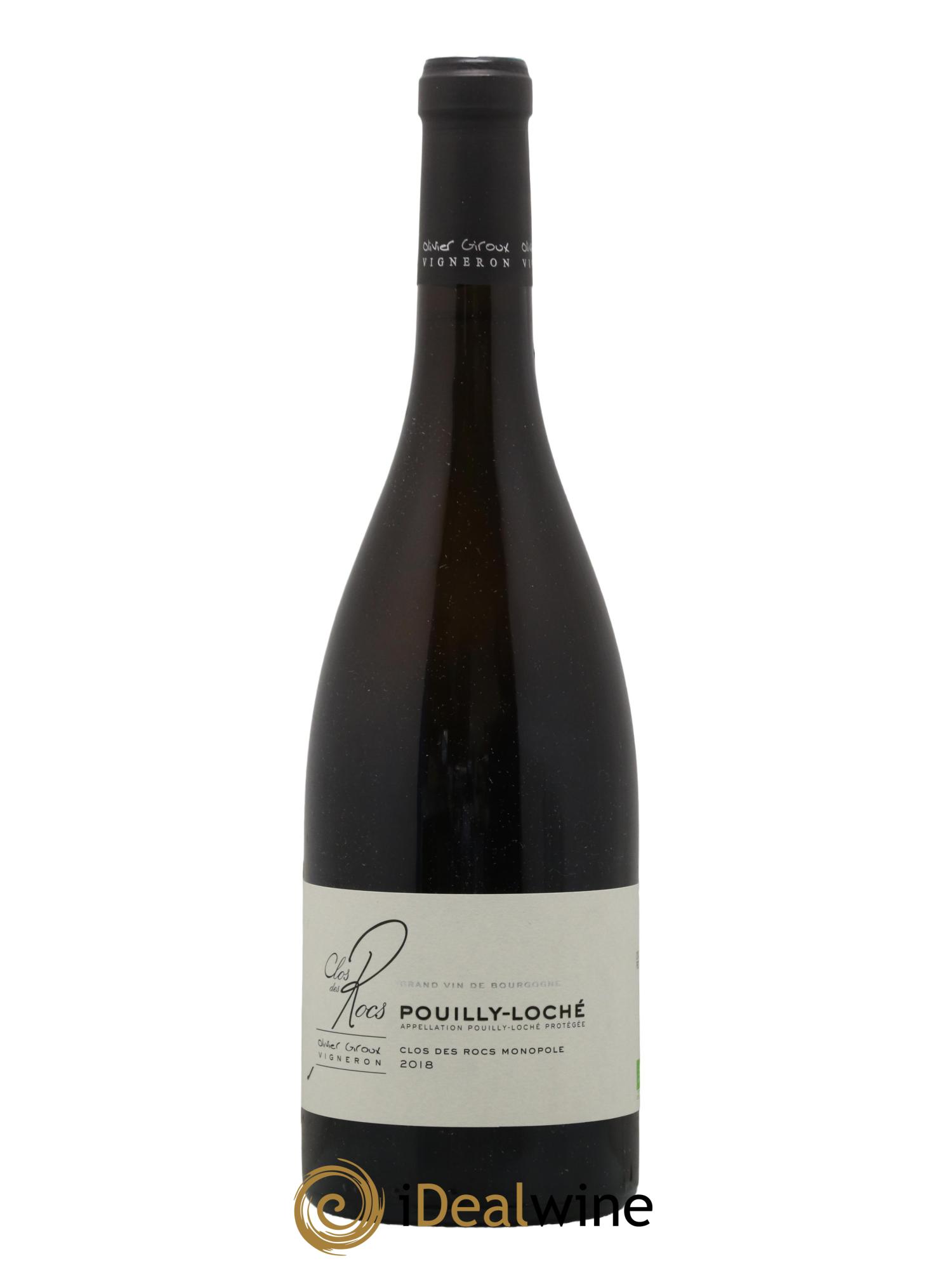 Pouilly-Loché Clos des Rocs - Monopole Le Clos des Rocs (Domaine) 2018 - Lot de 1 bouteille - 0