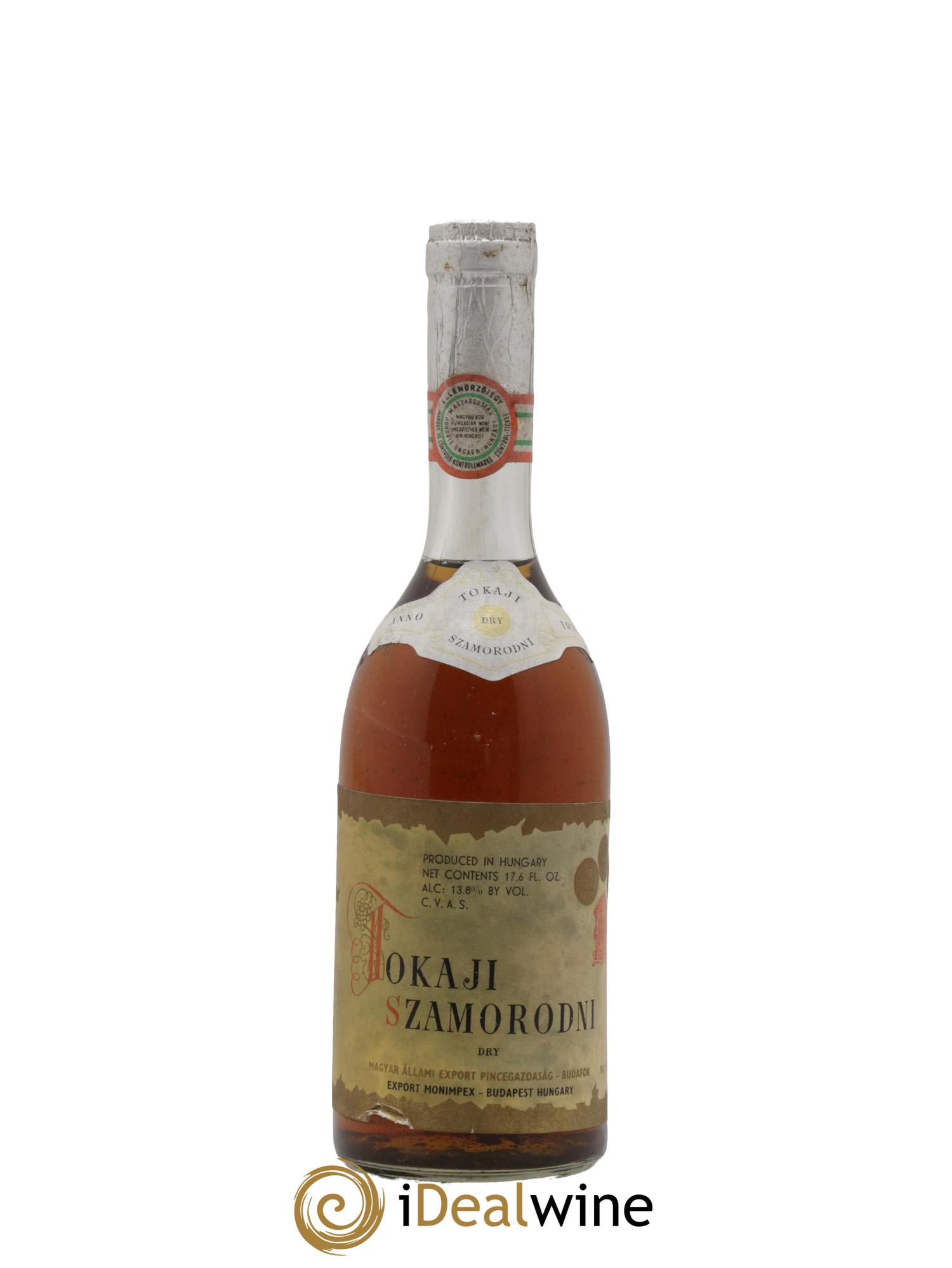 Tokaji Szamorodni Dry Magyarc Allami 1959 - Lot de 1 format 50cl - 0