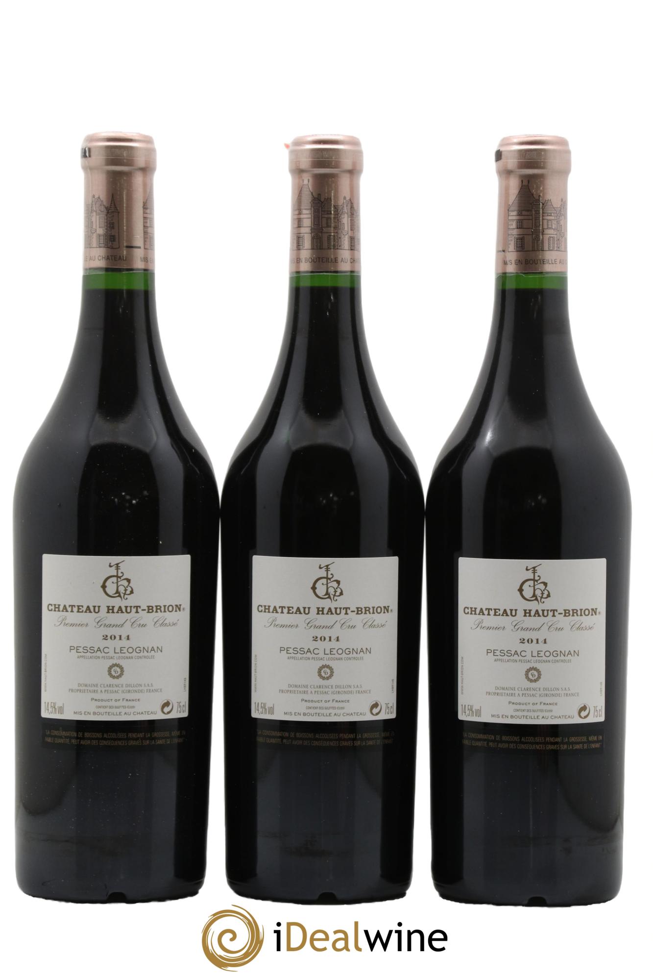 Château Haut Brion 1er Grand Cru Classé 2014 - Lotto di 6 bottiglie - 4
