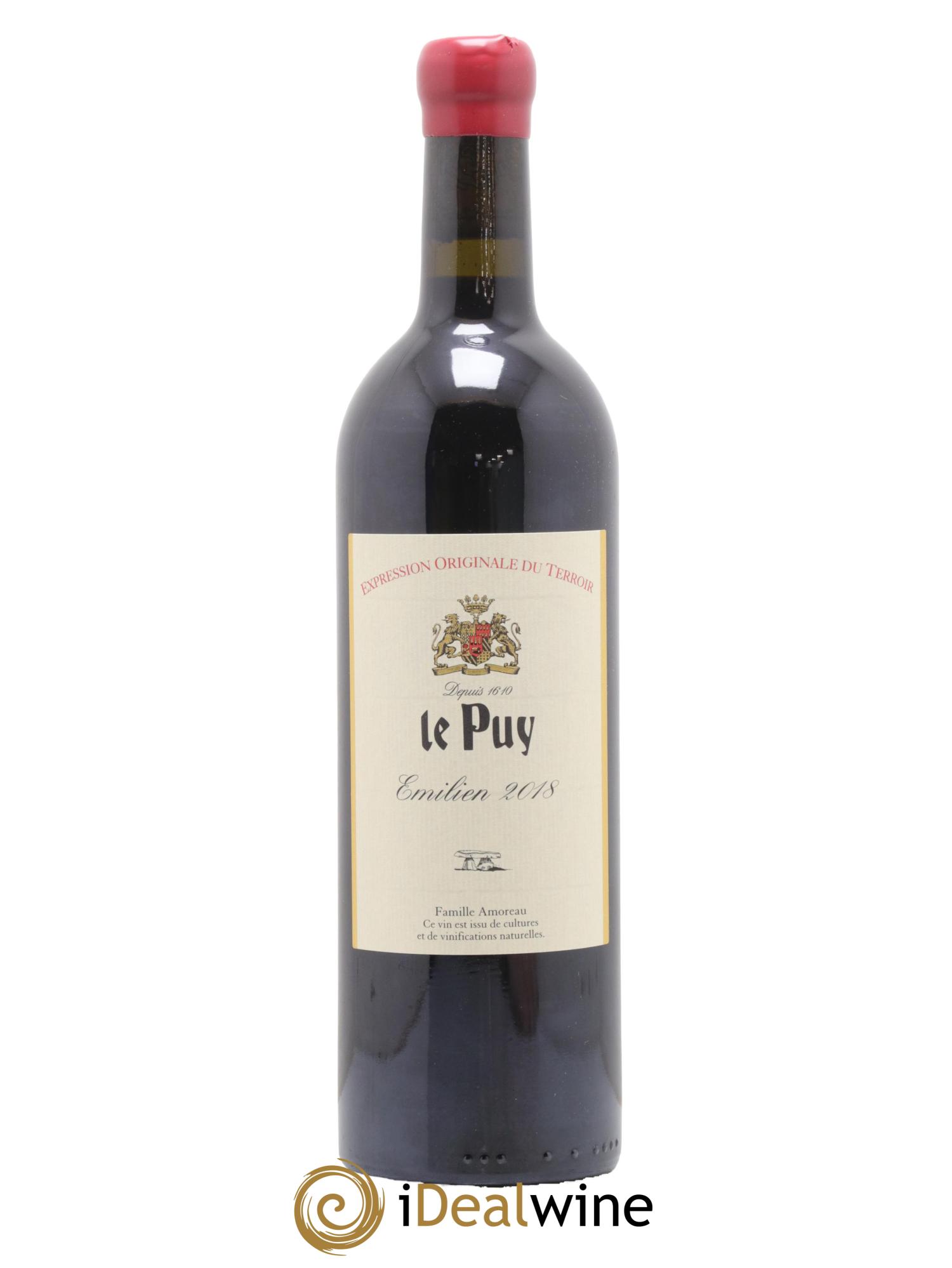 Le Puy - Cuvée Emilien 2018 - Lot de 1 bouteille - 0
