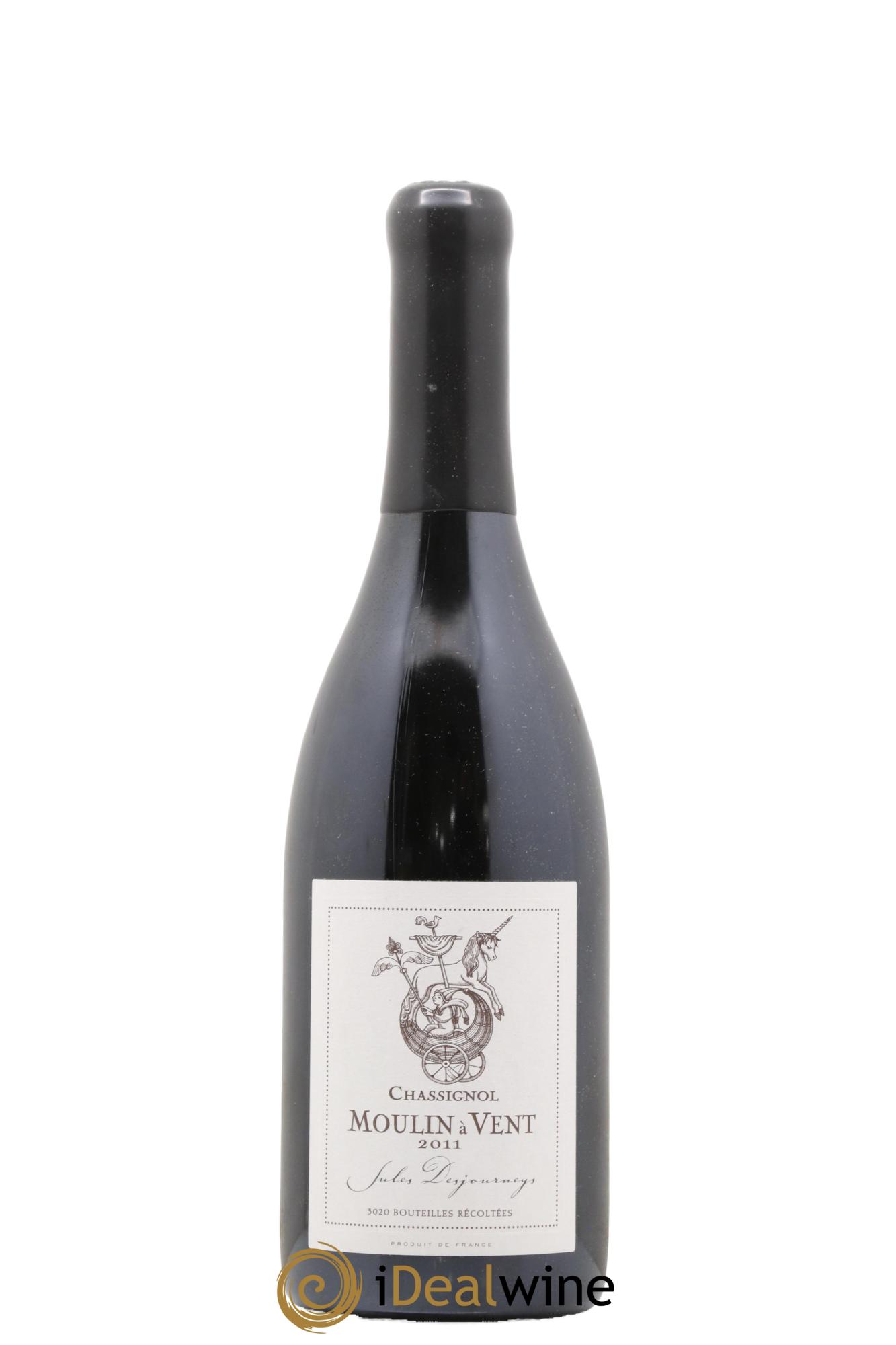 Moulin-à-Vent Chassignol Jules Desjourneys 2011 - Lot de 1 bouteille - 0