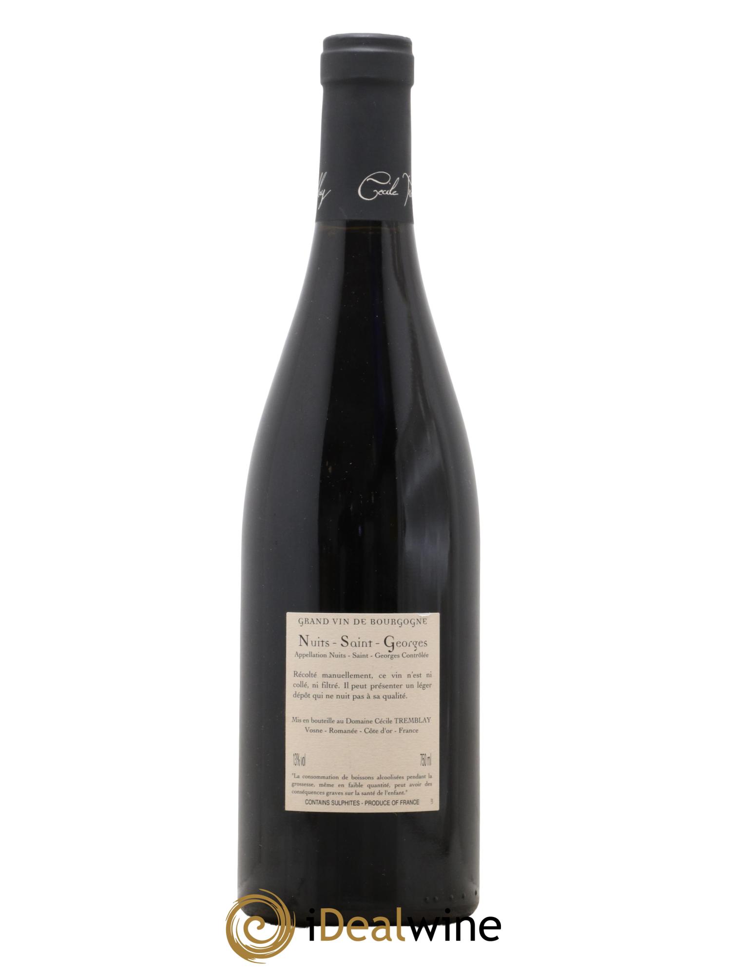 Nuits-Saint-Georges Albuca Cécile Tremblay 2010 - Lotto di 1 bottiglia - 1