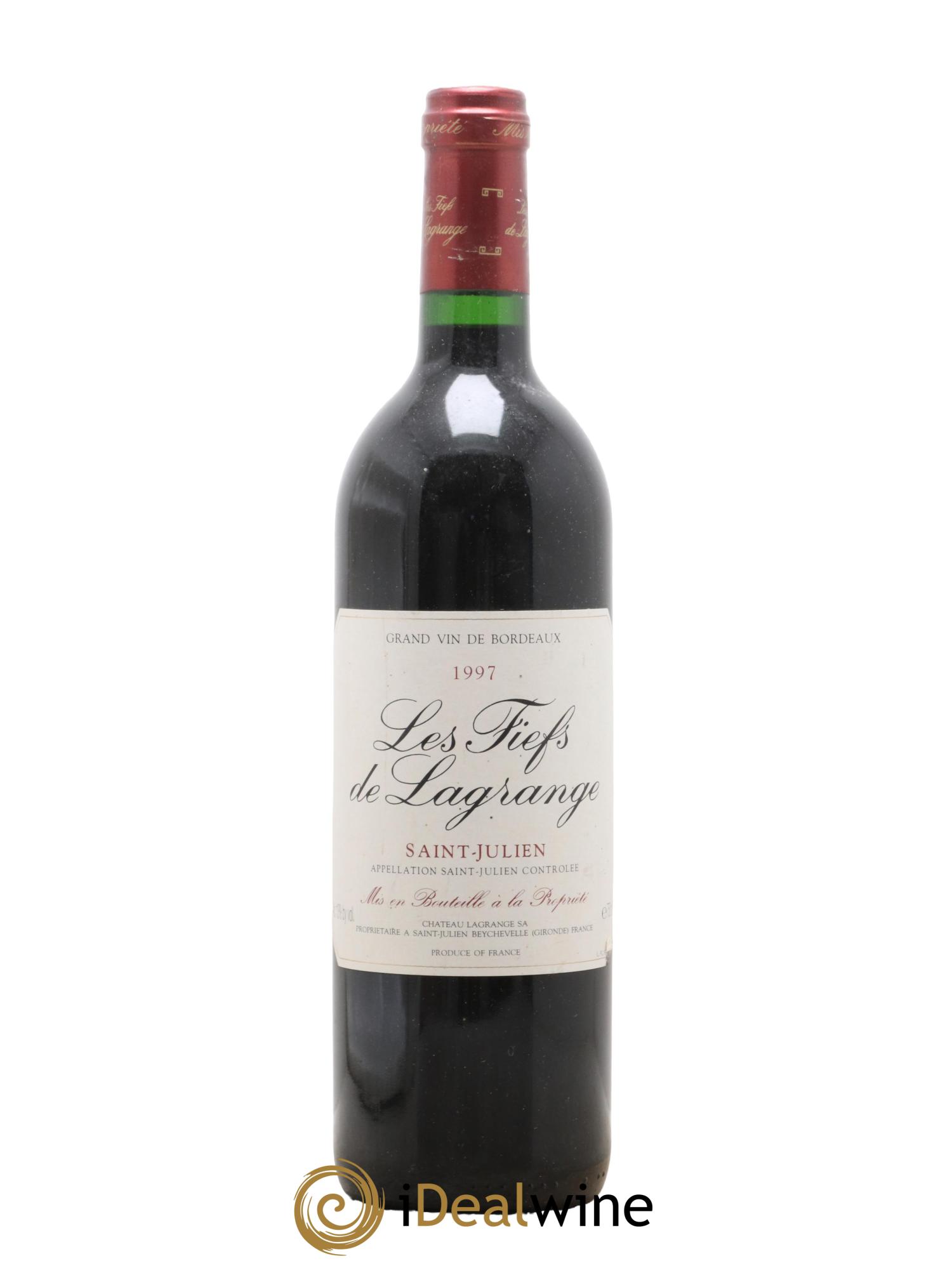 Les Fiefs de Lagrange Second Vin 1997 - Posten von 1 Flasche - 0