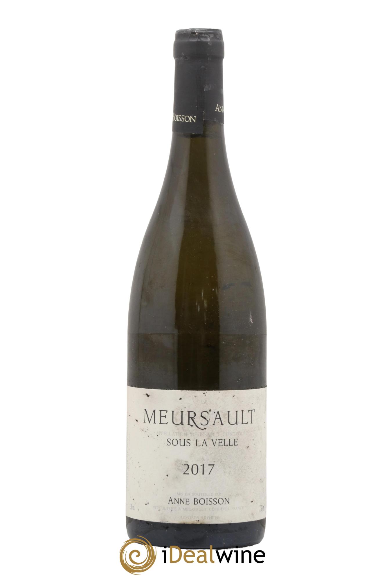 Meursault Sous la Velle Anne Boisson 2017 - Lot de 1 bouteille - 0