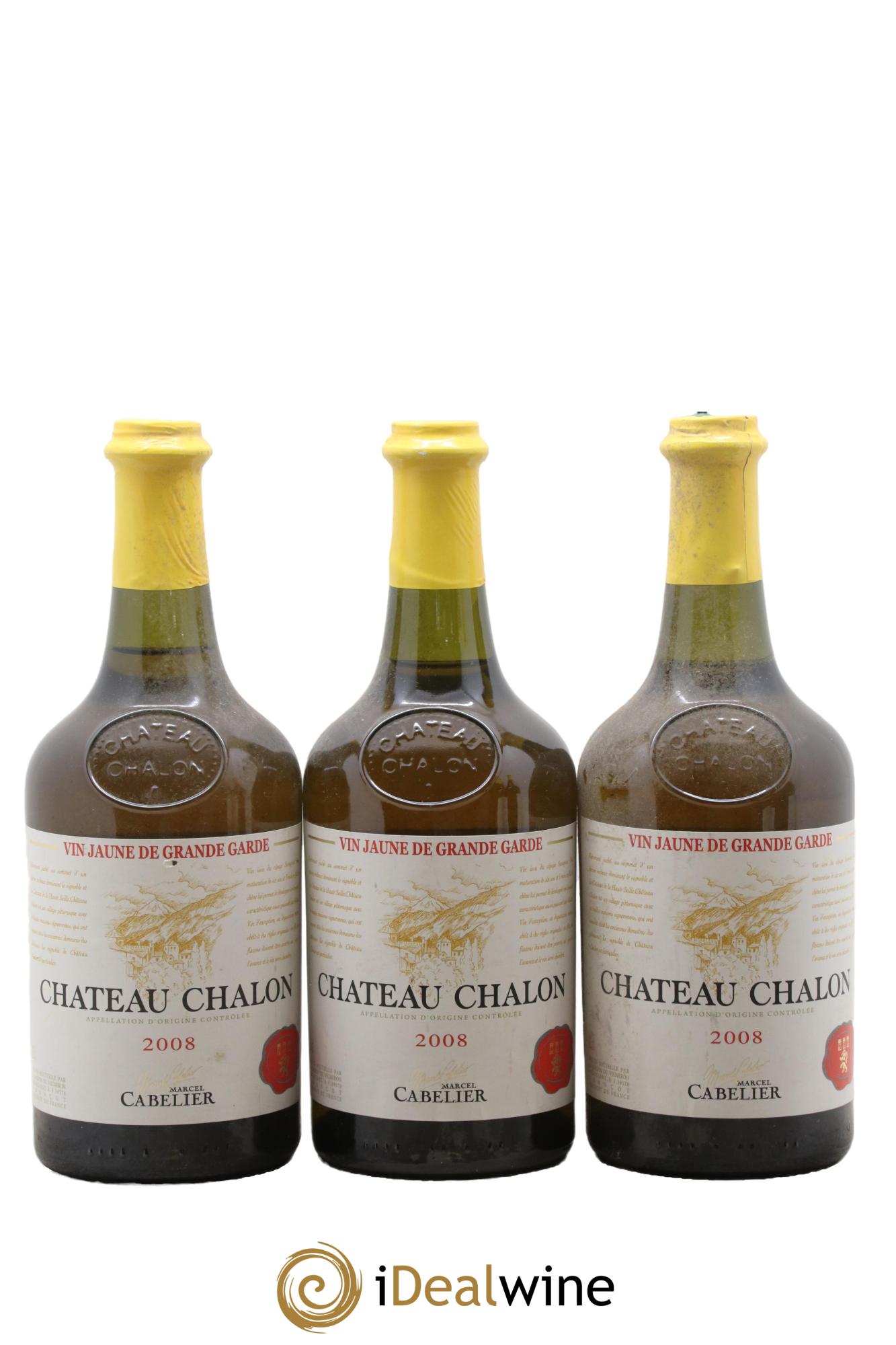Château-Chalon Marcel Cabelier 2008 - Lot of 3 Clavelins - 0