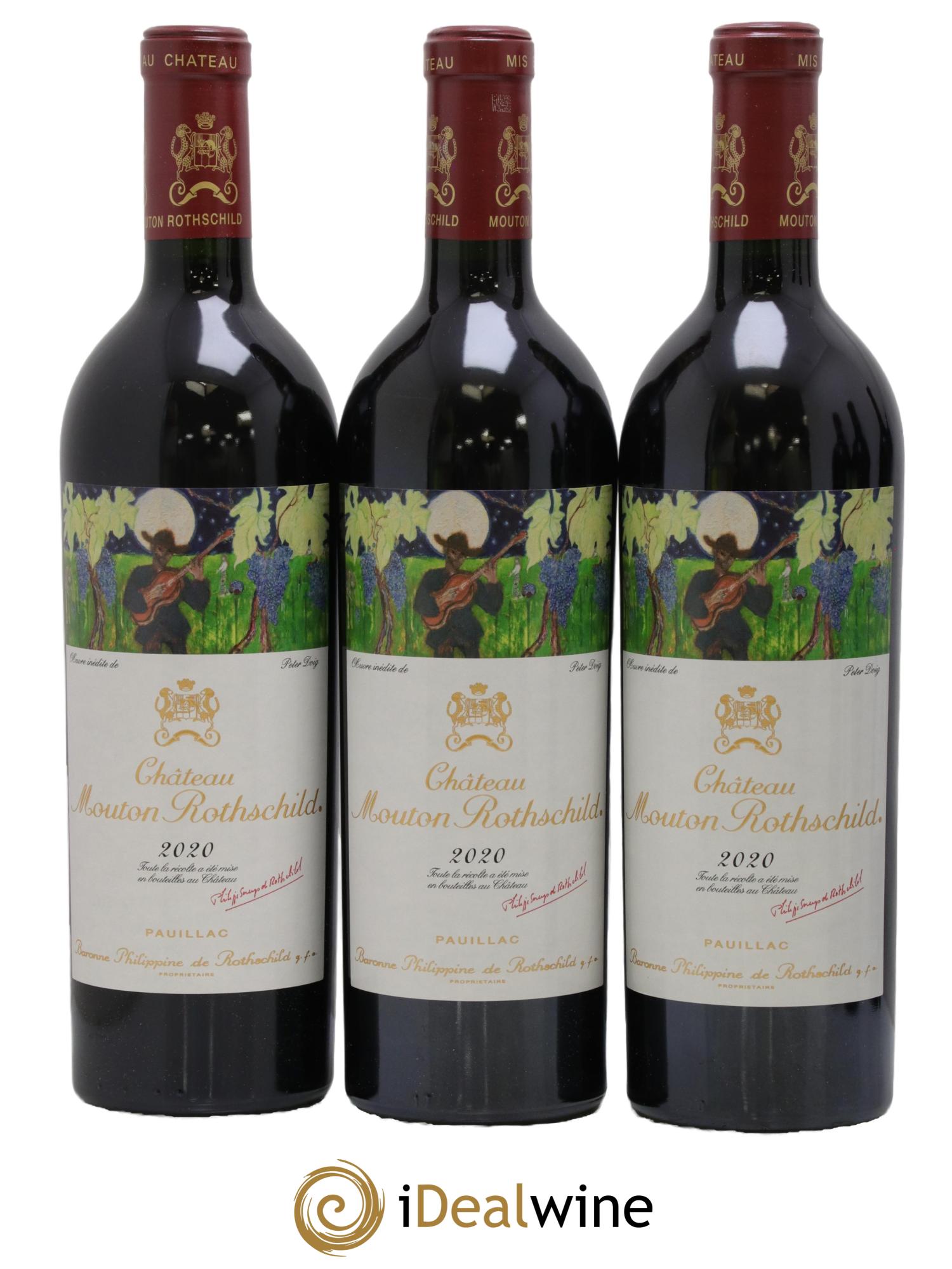 Château Mouton Rothschild 1er Grand Cru Classé 2020 - Lot of 6 bottles - 1