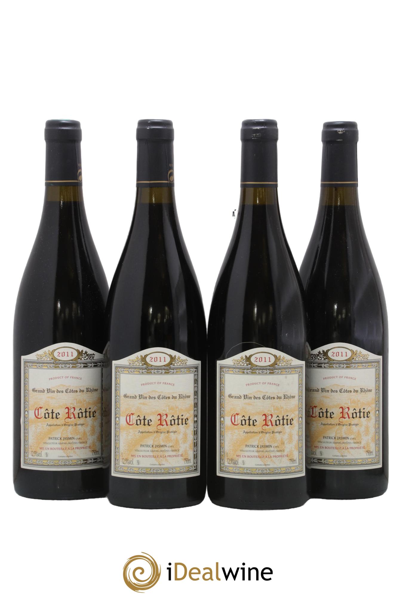 Côte-Rôtie Jasmin (Domaine) 2011 - Lot of 4 bottles - 0