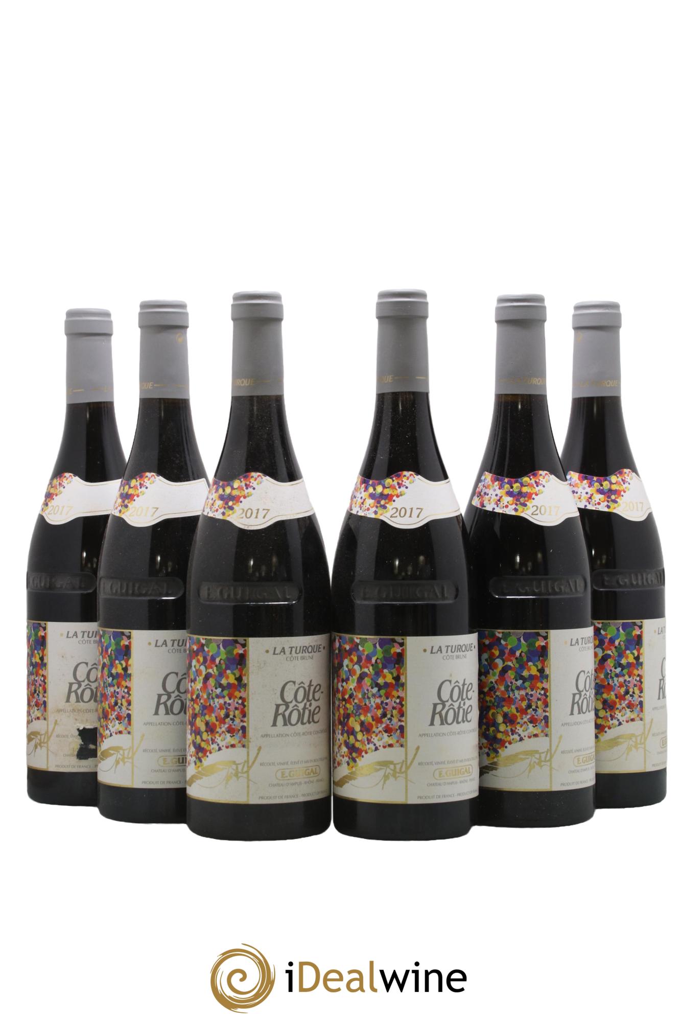 Côte-Rôtie La Turque Guigal 2017 - Lot de 6 bouteilles - 0