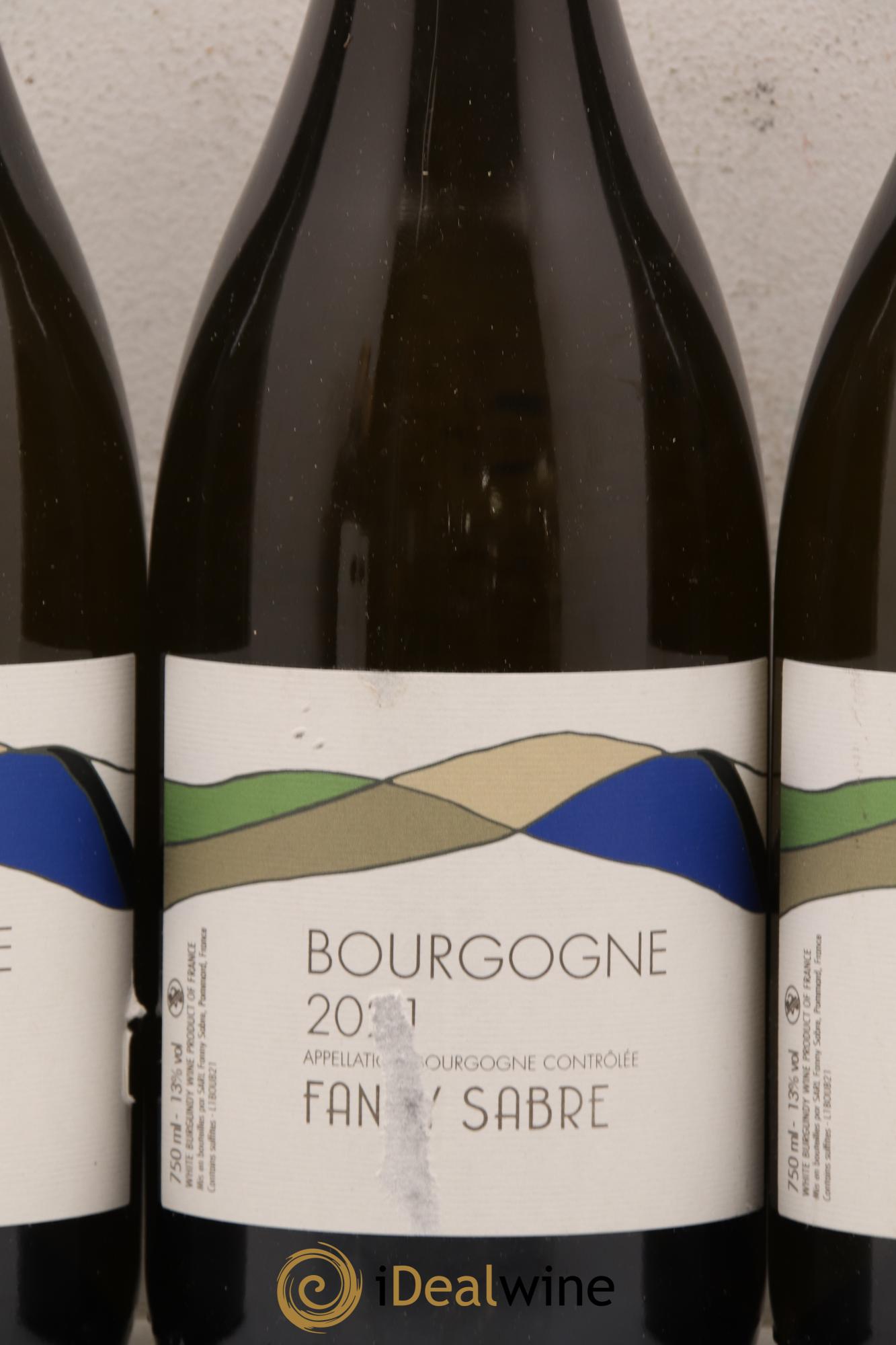 Bourgogne Fanny Sabre 2021 - Lot de 3 bouteilles - 1