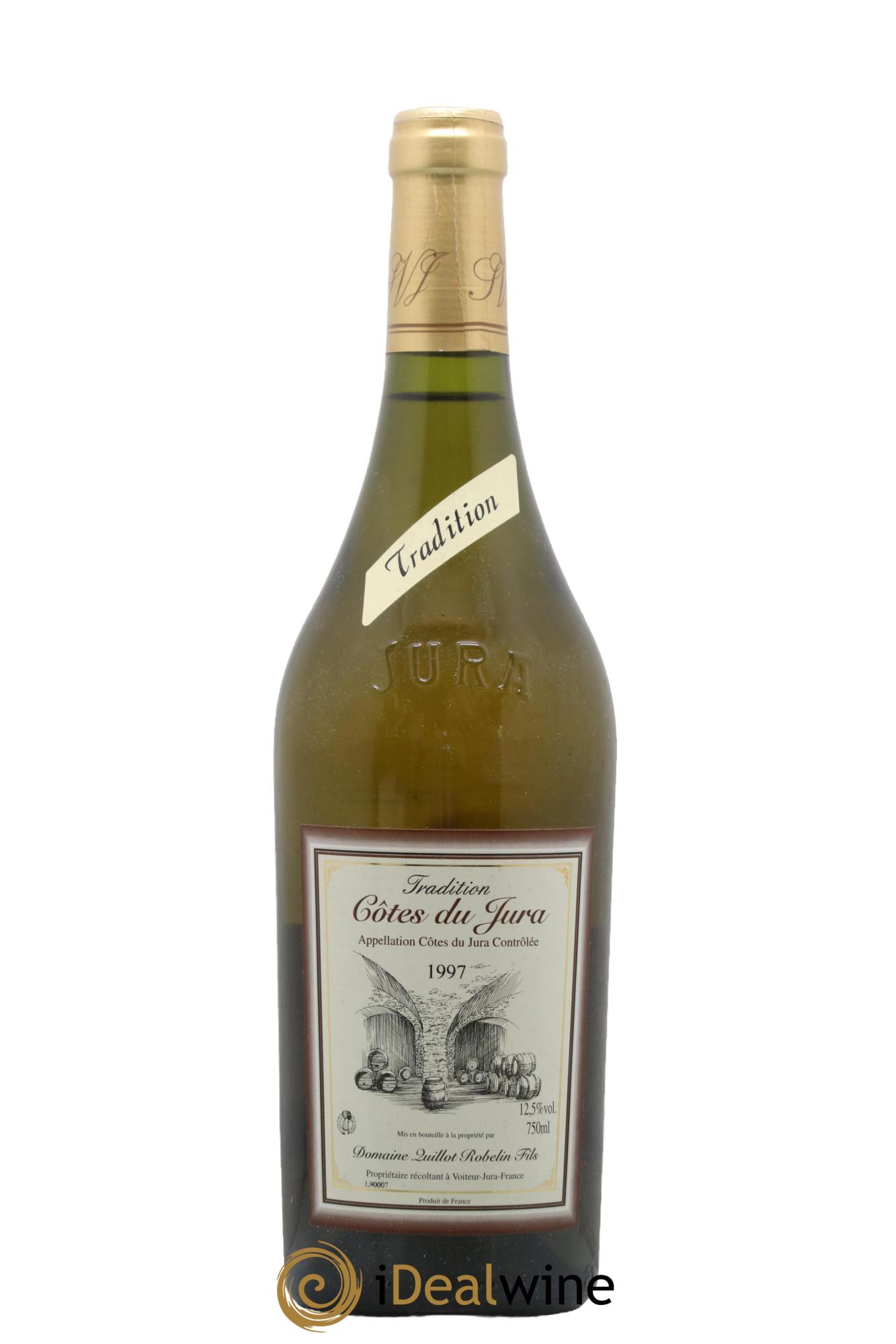 Côtes du Jura Tradition Quillot Robelin 1997 - Lot de 1 bouteille - 0