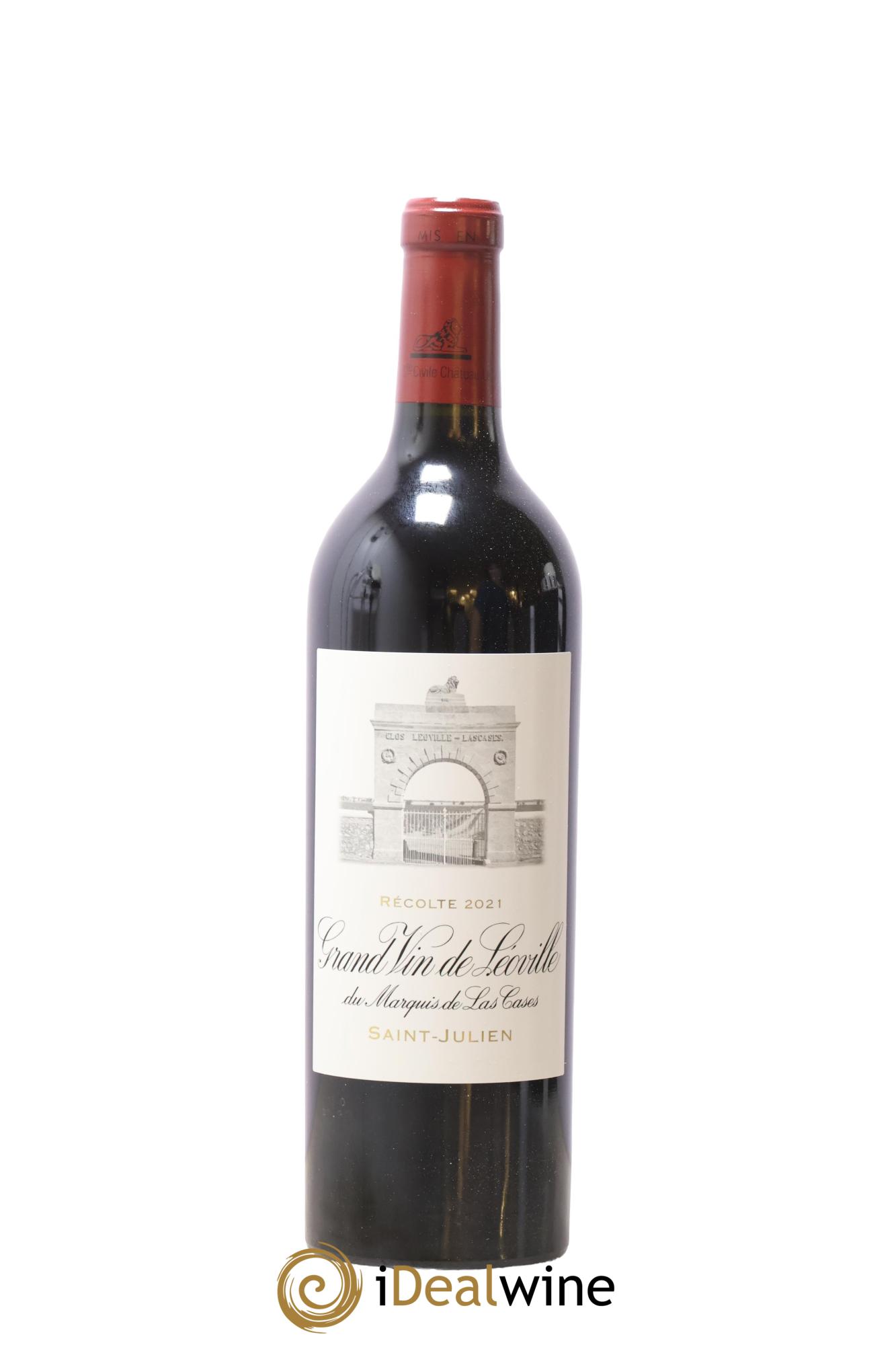 Château Léoville Las Cases 2ème Grand Cru Classé 2021 - Lot de 1 bouteille - 1