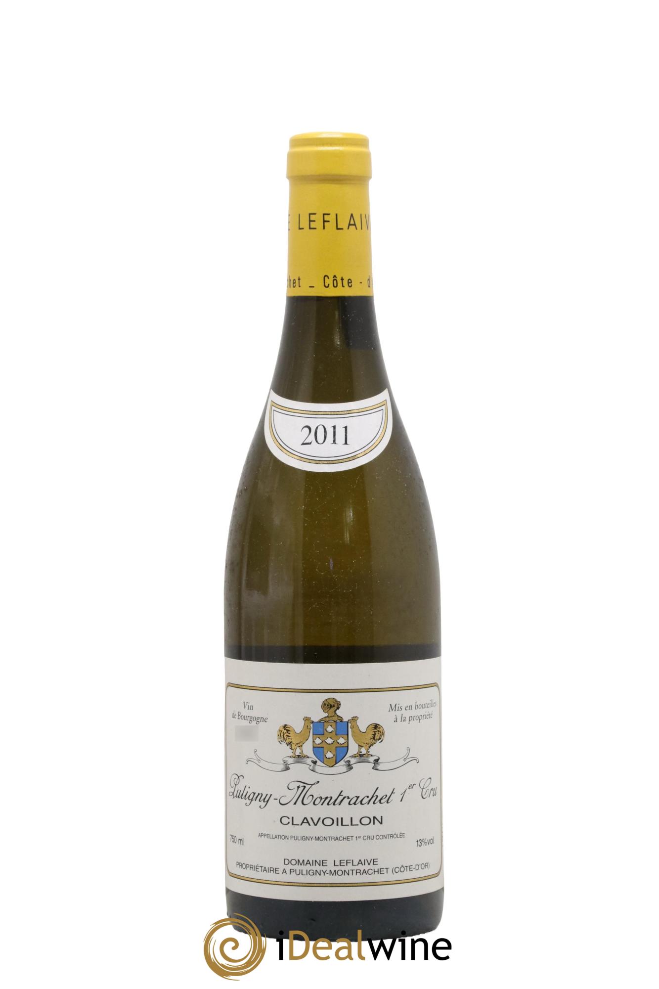 Puligny-Montrachet 1er Cru Clavoillon Leflaive (Domaine) 2011 - Lot de 1 bouteille - 0