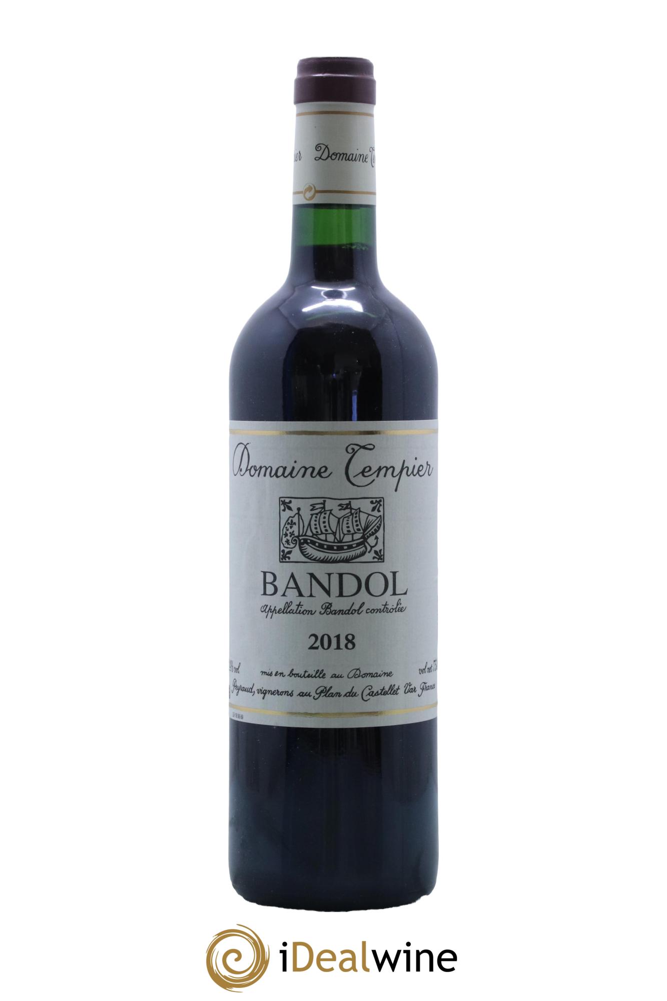 Bandol Domaine Tempier Famille Peyraud 2018 - Lot de 1 bouteille - 0