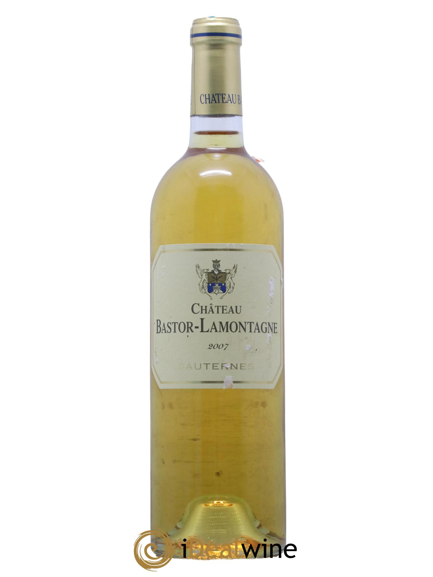 Château Bastor Lamontagne 2007 - Lot de 1 bouteille - 0