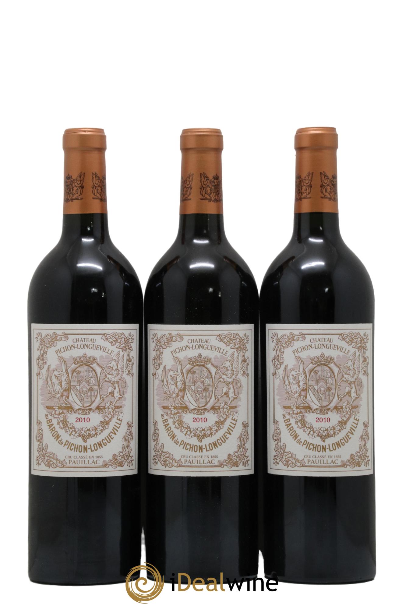 Pichon Longueville Baron 2ème Grand Cru Classé 2010 - Posten von 12 Flaschen - 1