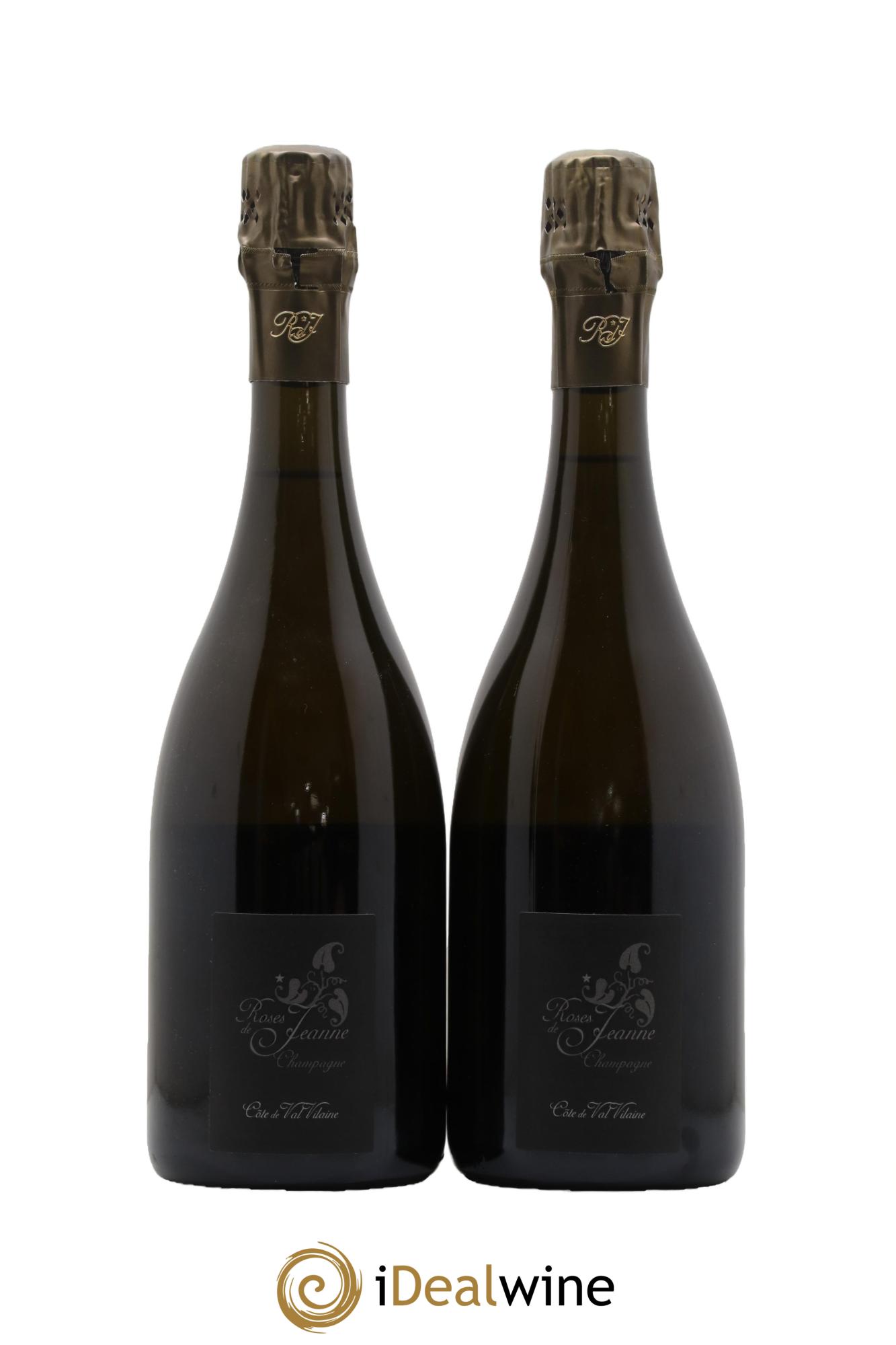 Roses de Jeanne Côte de Val Vilaine Blanc de Noirs Cédric Bouchard 2016 - Lot de 2 bouteilles - 0