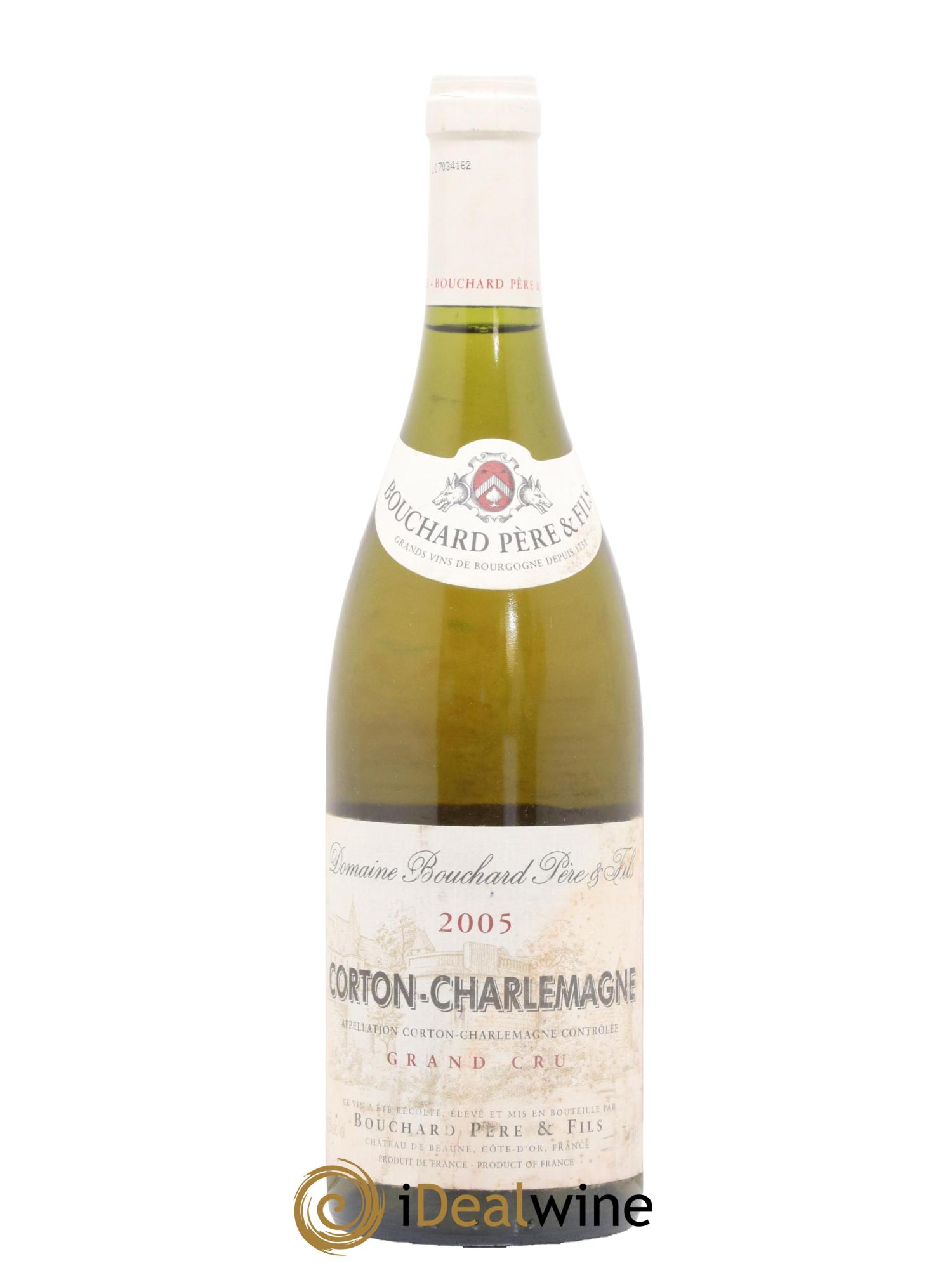 Corton-Charlemagne Grand Cru Bouchard Père & Fils 2005 - Lot de 1 bouteille - 0