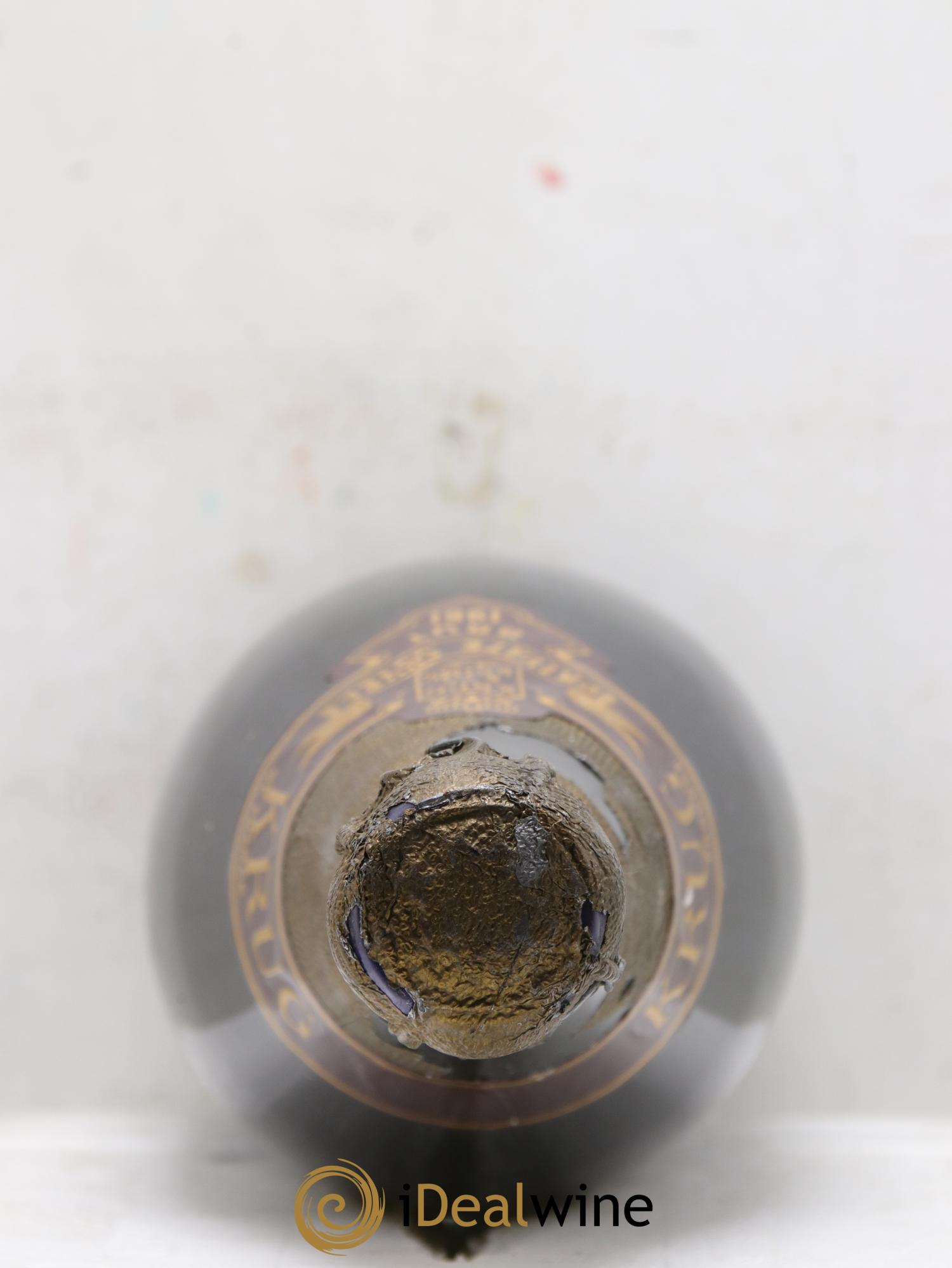 Champagne Brut Reserve Private Cuvee Krug 1961 - Lot de 1 bouteille - 1