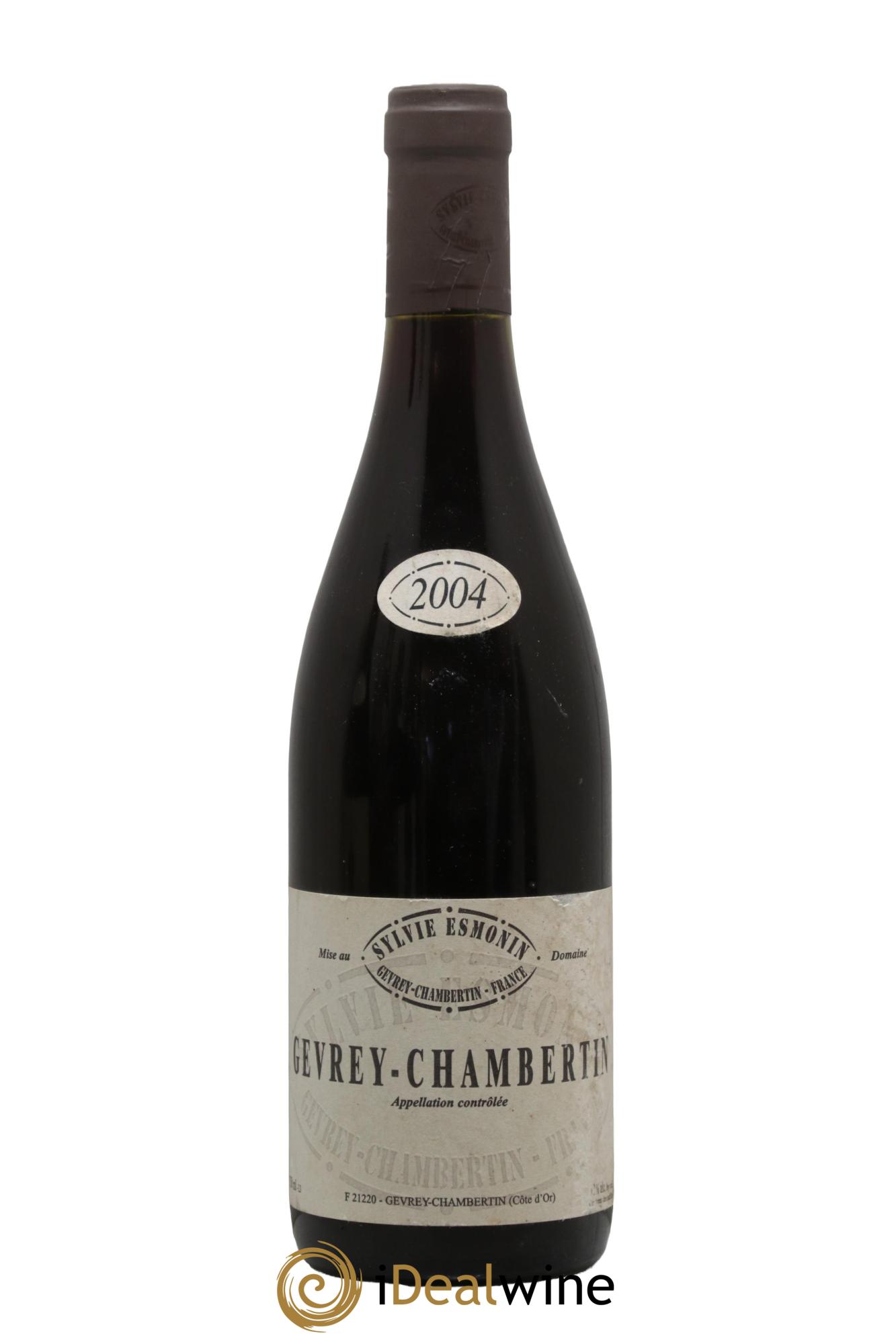 Gevrey-Chambertin Sylvie Esmonin 2004 - Posten von 1 Flasche - 0