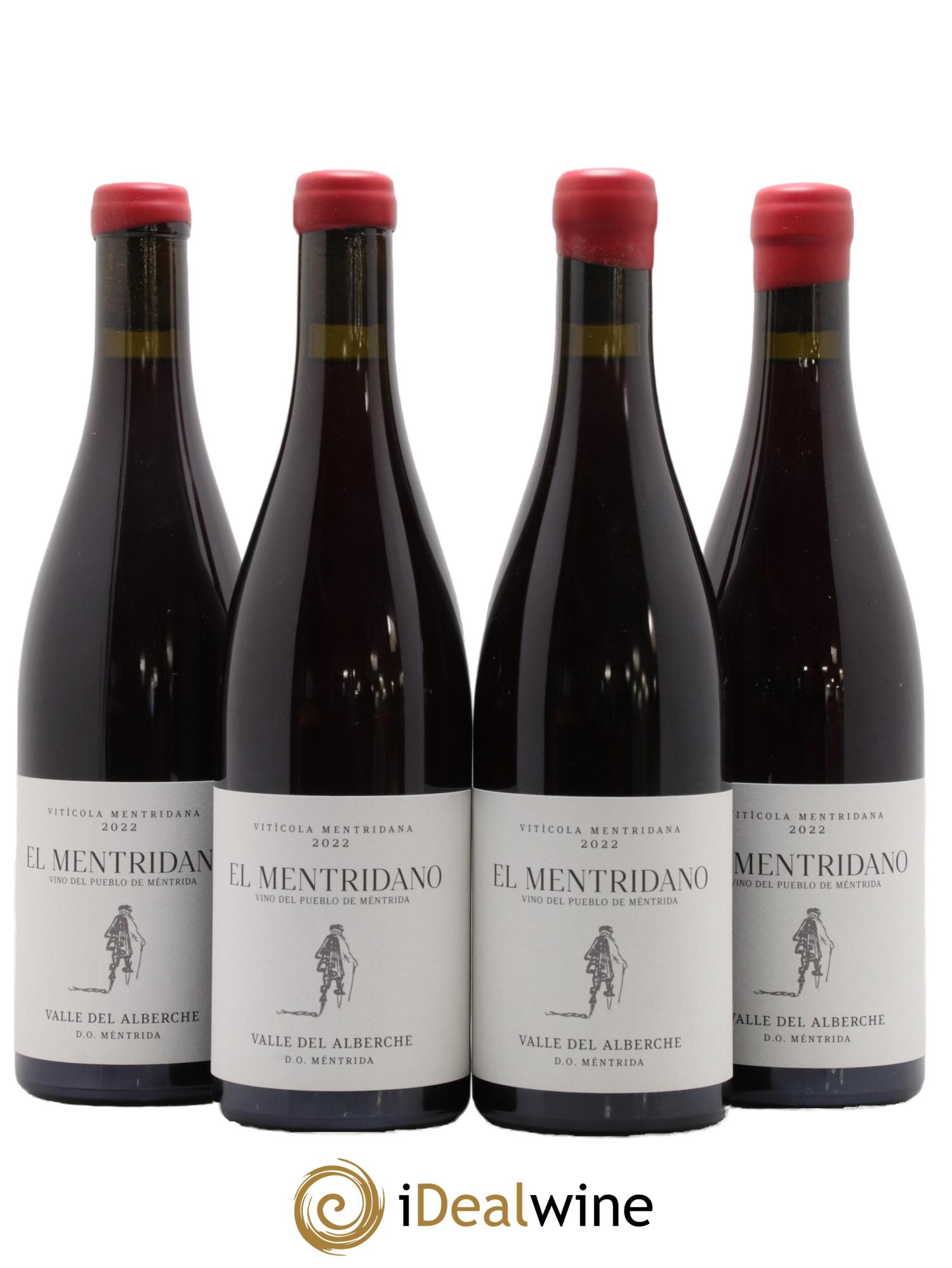 Mentridà DO Viticola Mentridana (anciennement Daniel Jimenez-Landi) El Mentridano 2022 - Lot de 4 bouteilles - 0