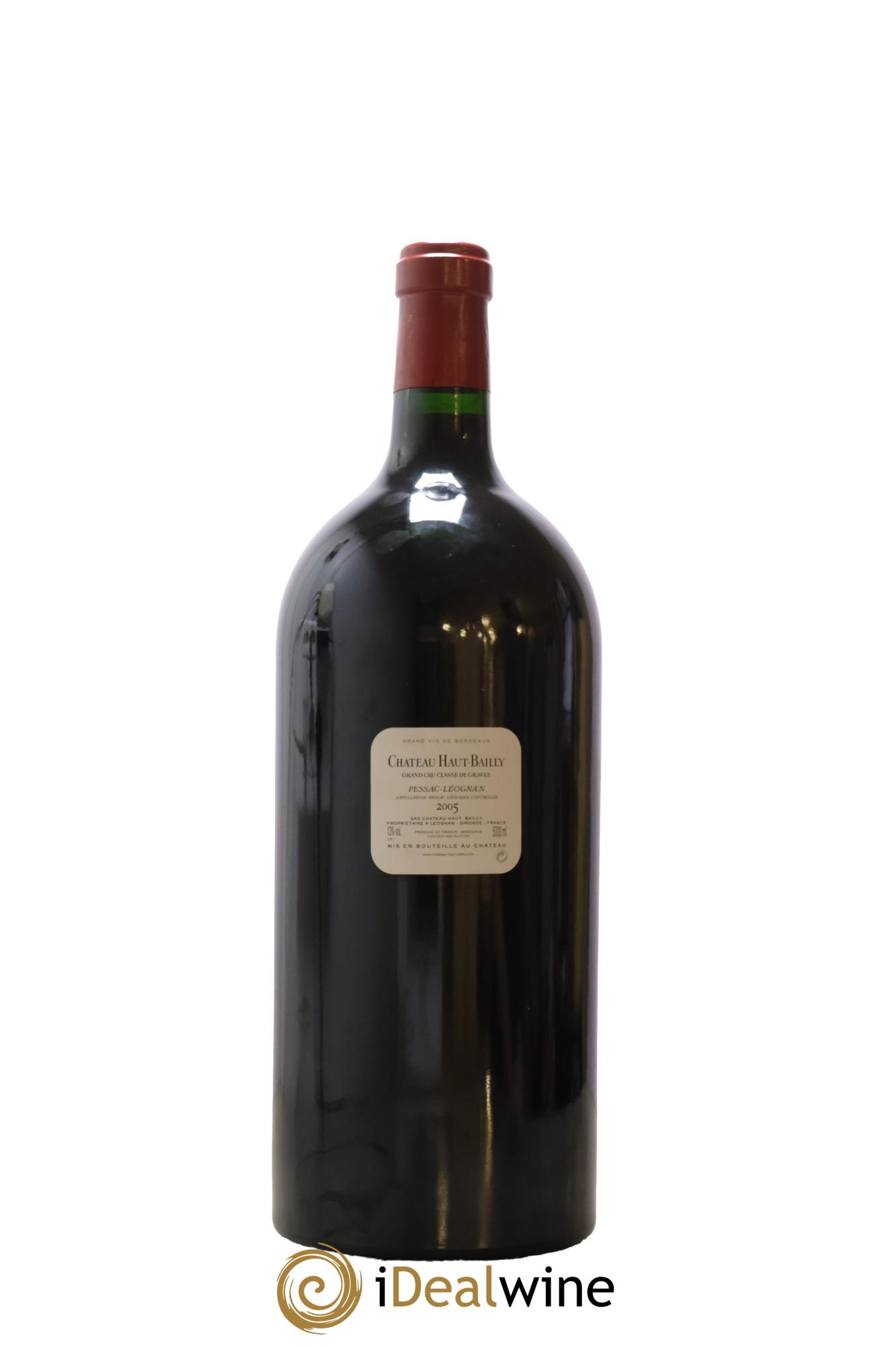 Château Haut-Bailly Cru Classé de Graves 2005 - Lot de 1 jeroboam - 2