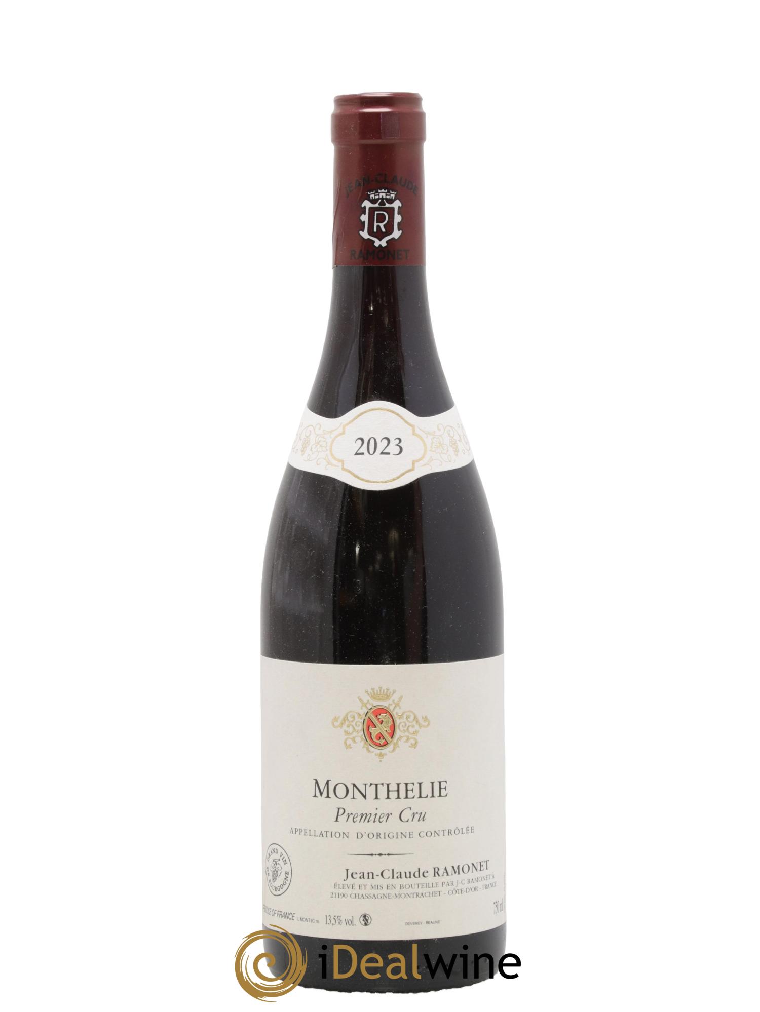 Monthélie 1er Cru Ramonet (Domaine) 2023 - Lot of 1 bottle - 0