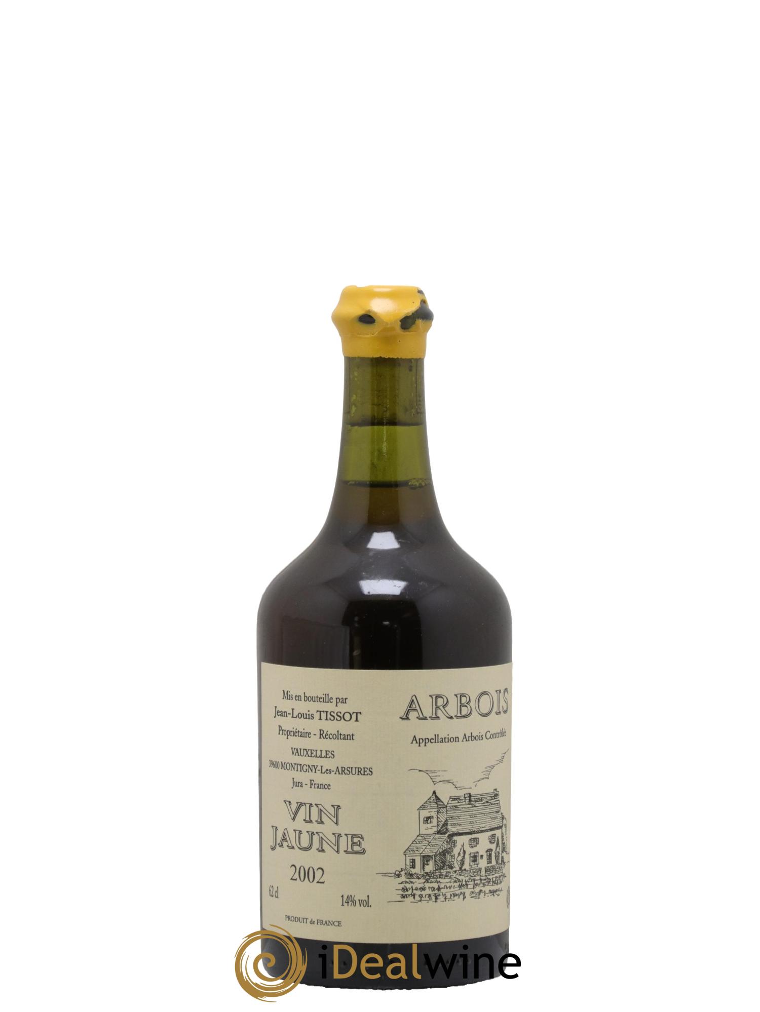 Arbois Vin Jaune Jean-Louis Tissot 2002 - Lot de 1 clavelin - 0