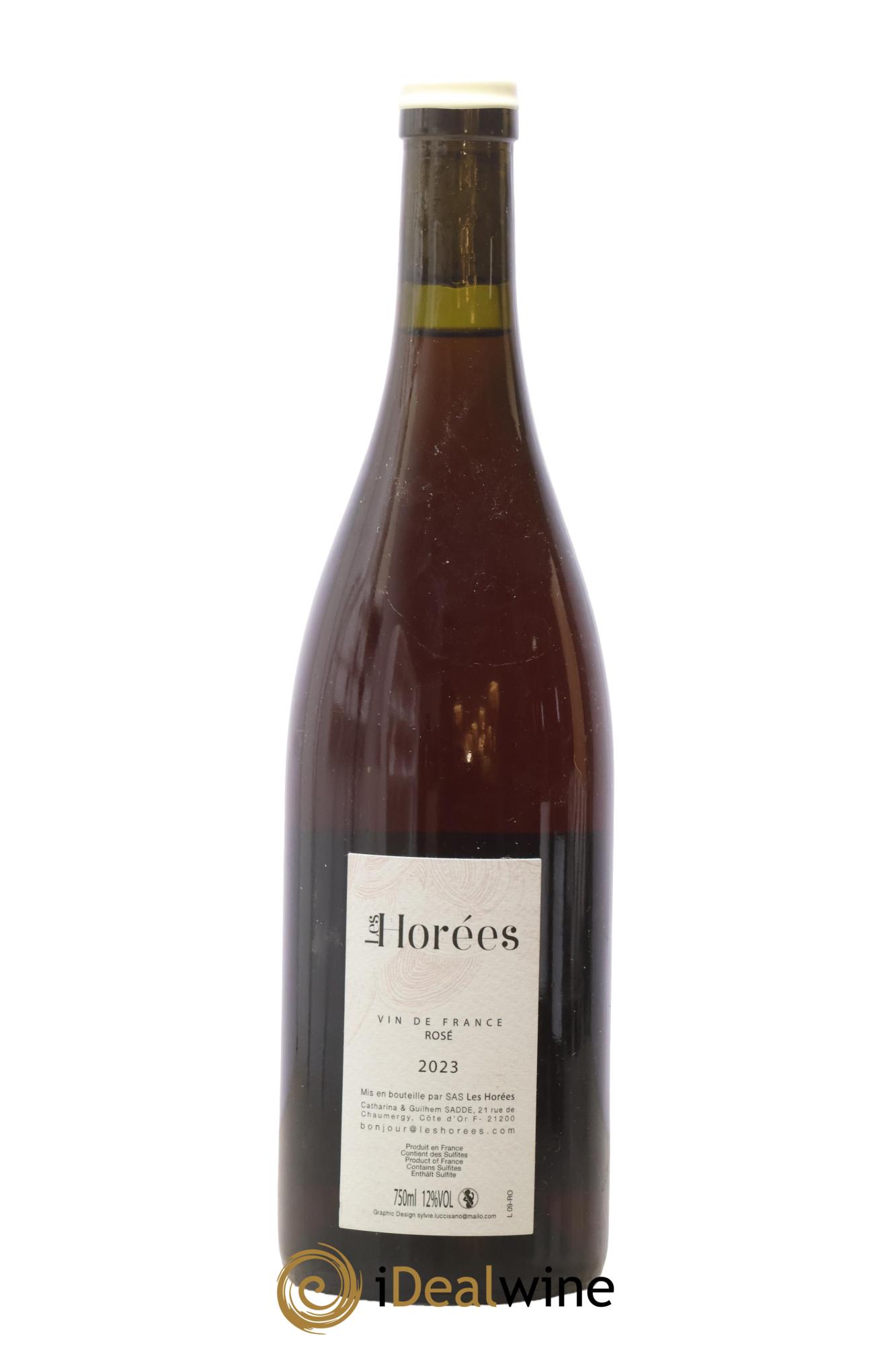 Bourgogne Rosé Bonheur Les Horées 2023 - Lotto di 1 bottiglia - 1